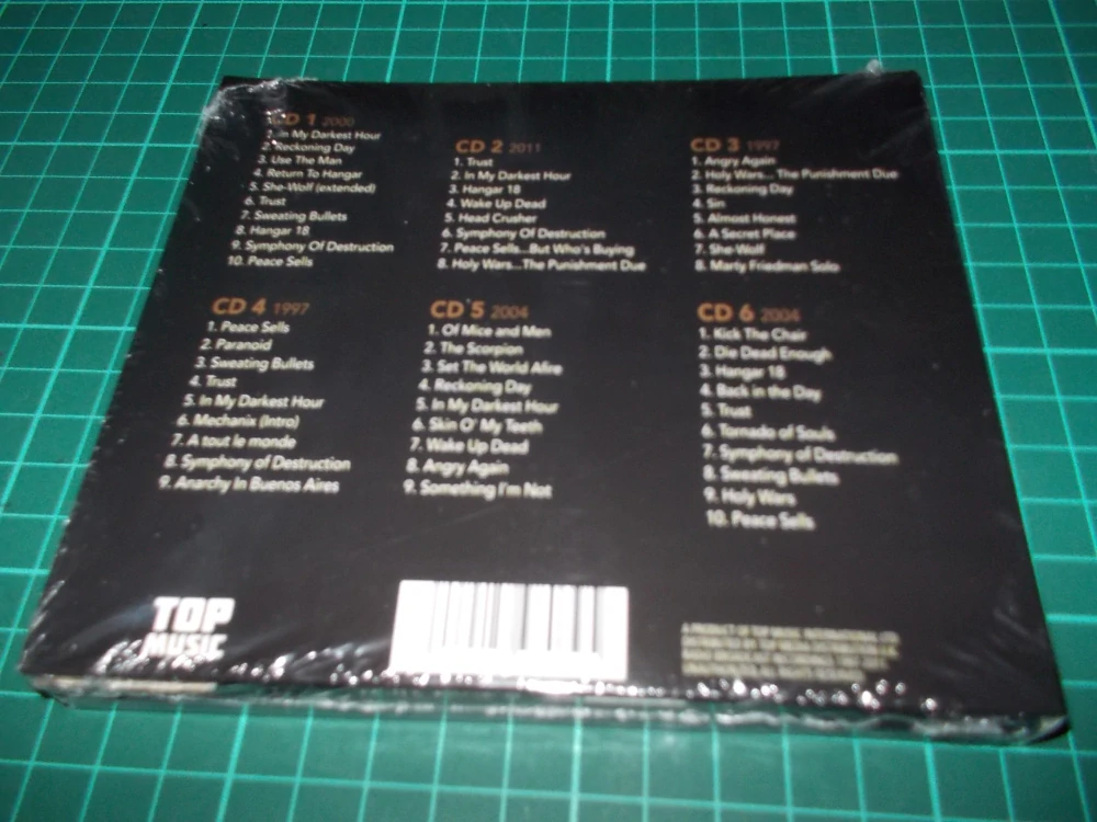 Megadeth - Holy Wars... On Stage (6 CD) Digipack