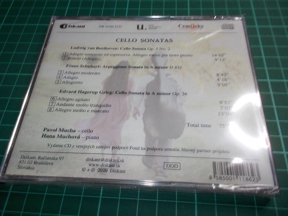 CELLO SONATAS - MUCHA PALO & MUCHA HANA (CD)