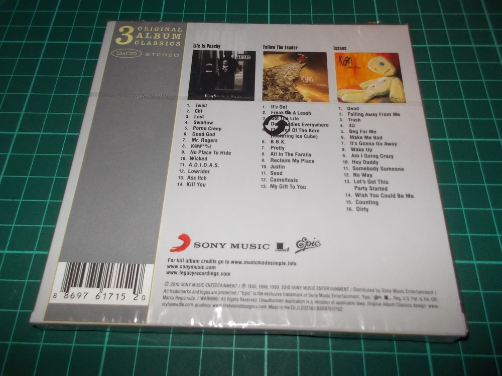 Korn - Original Album Classics (3CD BOX)