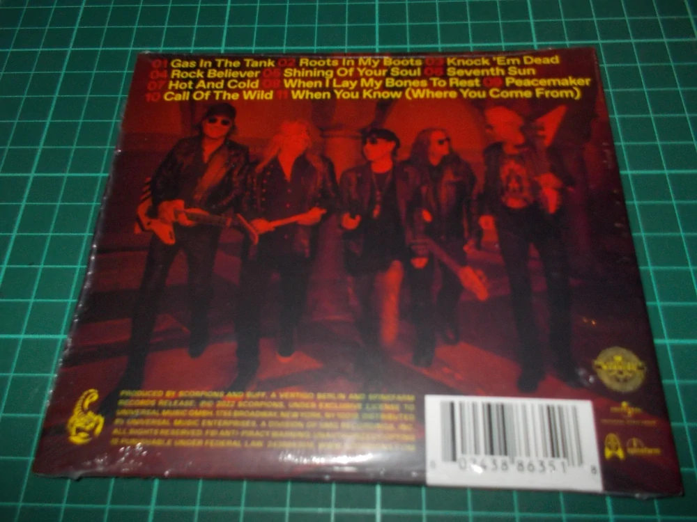 Scorpions - Rock Believer - EXCLUSIVE (CD) DIGISLEEVE