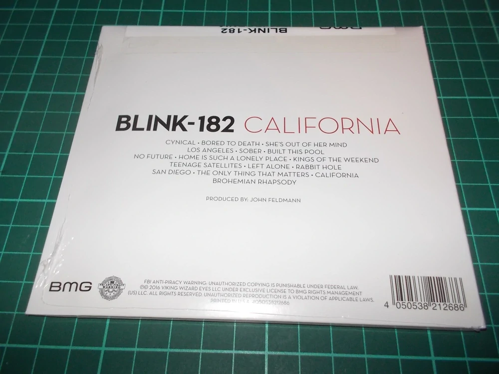 Blink-182 - Blink 182 - California (CD) Digipack