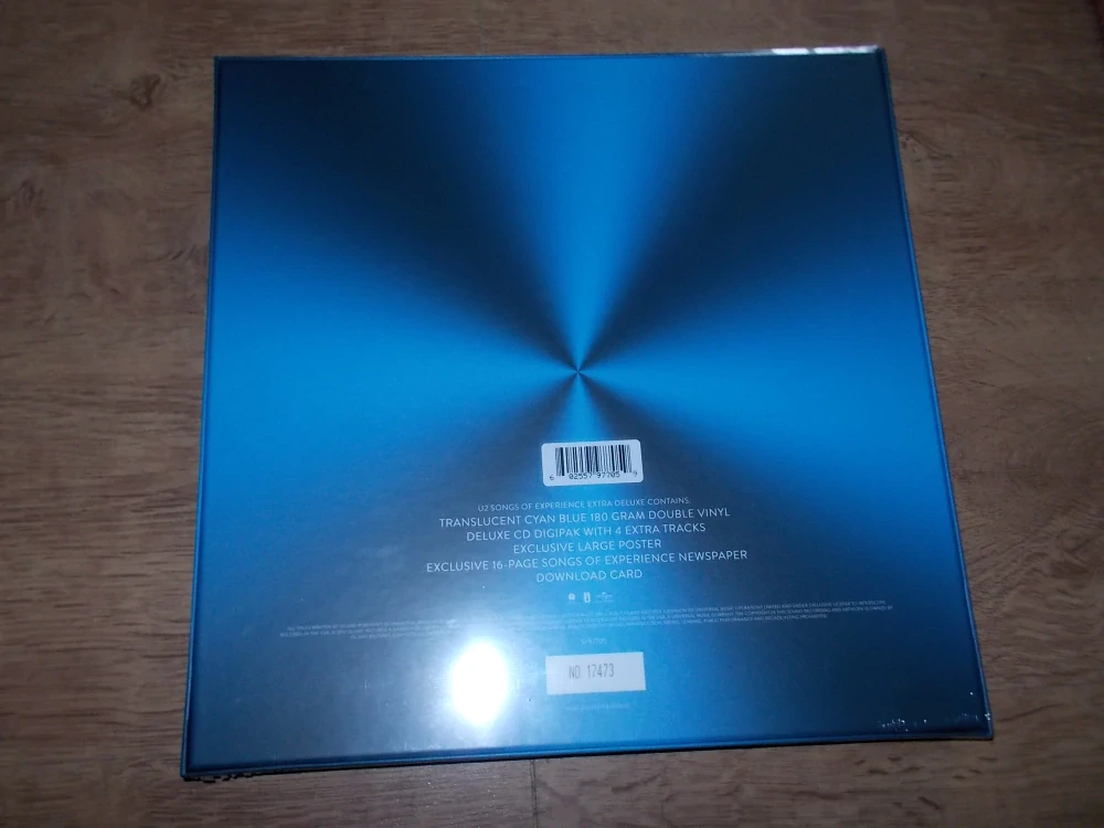 U2 - Songs Of Experience - DELUXE BOX (2Vinyl-LP)(CD DIGIPAK)