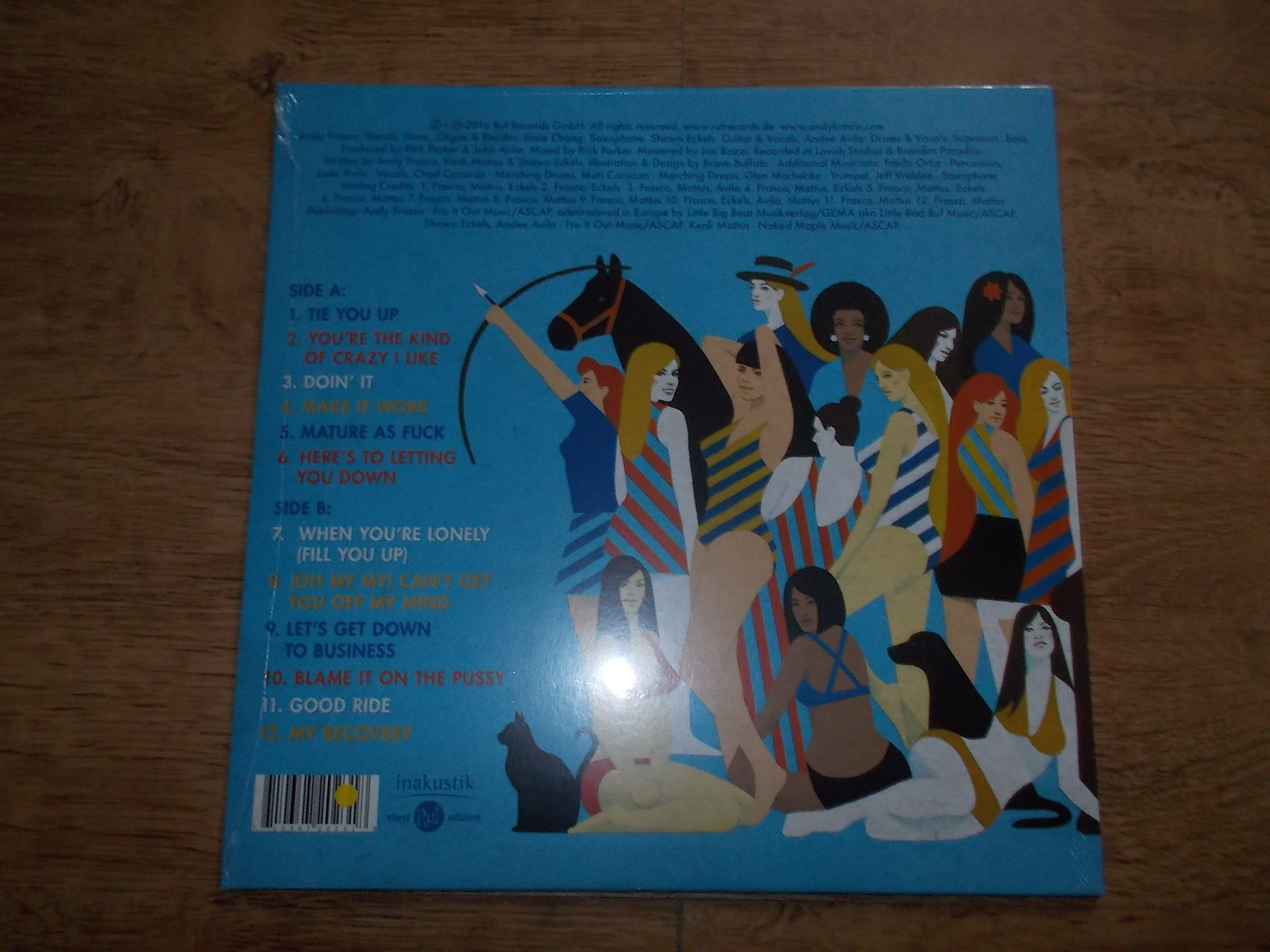 Andy Frasco & The U.N. - Happy Bastards (Vinyl-LP)