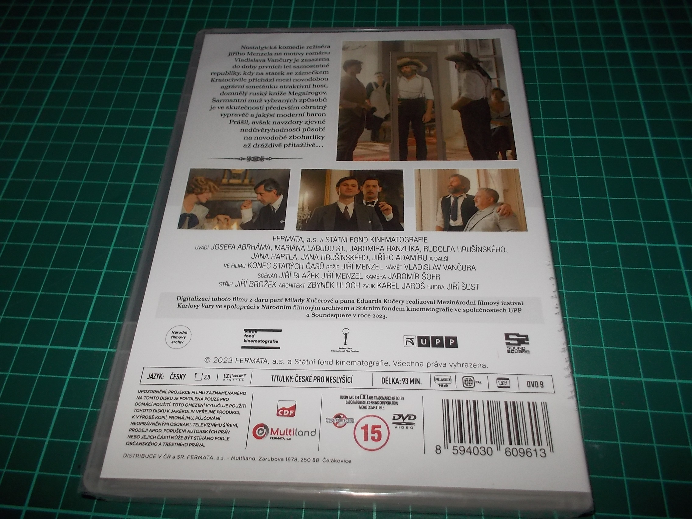 Konec starých časů - Digitálně restaurovaný film (1989) (DVD)