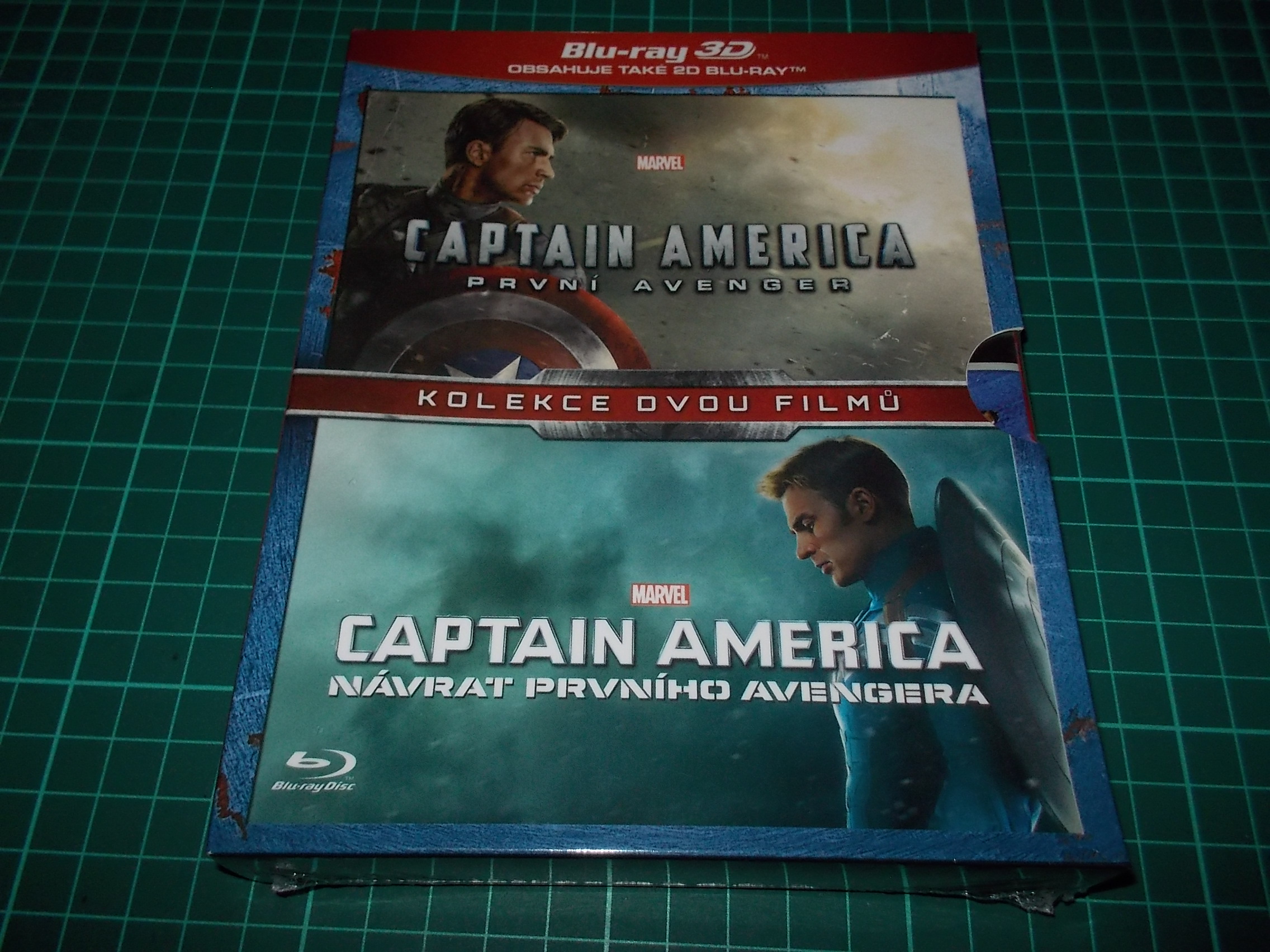 Captain America první Avenger - Captain America Návrat prvního Avengera (Blu-ray) 2D+3D