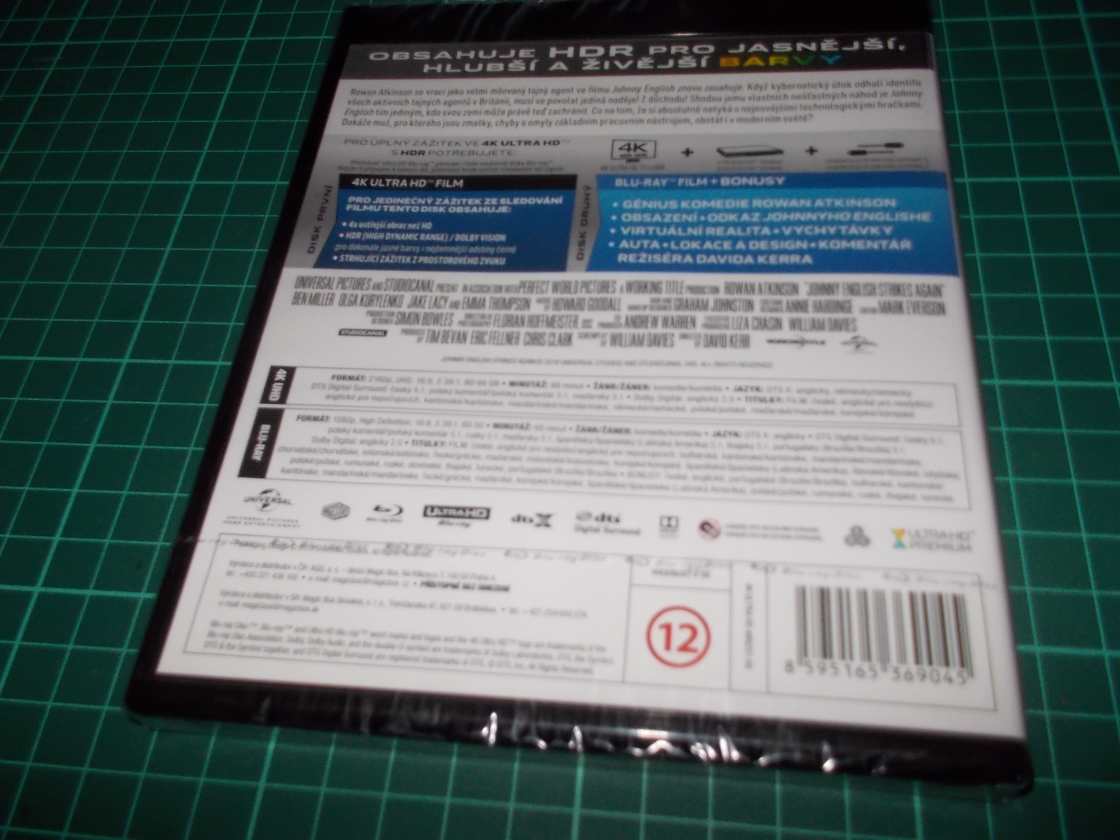 Johnny English znovu zasahuje (Blu-ray) + 4K ULTRA HD