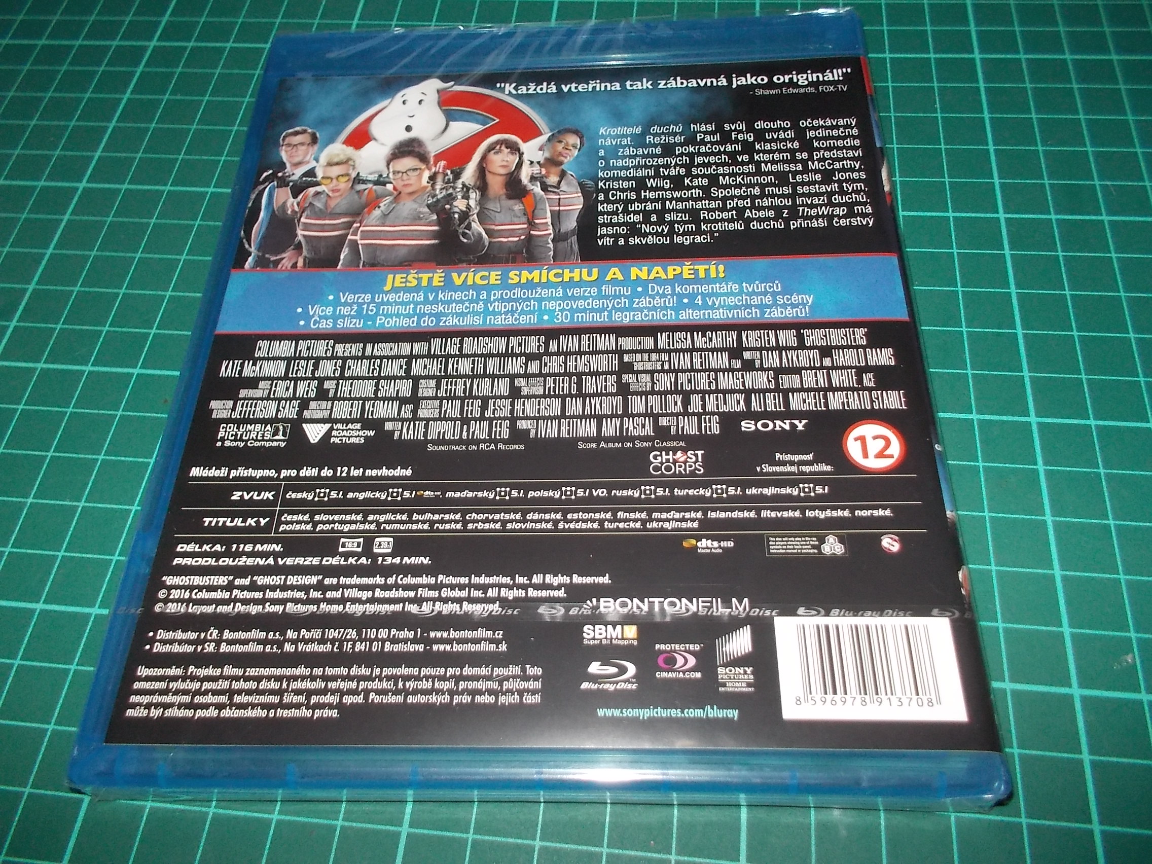 Krotitelé duchů - Přijmout hovor (Blu-ray) PRODLOUŽENÁ VERZE