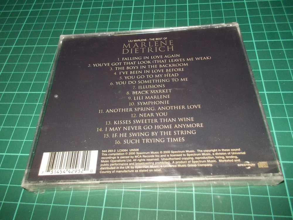 Marlene Dietrich - Lili Marlene - The Best Of Marlene Dietrich (CD)