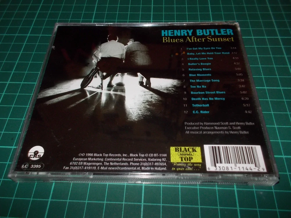 Henry Butler - Blues After Sunset (CD) BAZAR ROZBALENO