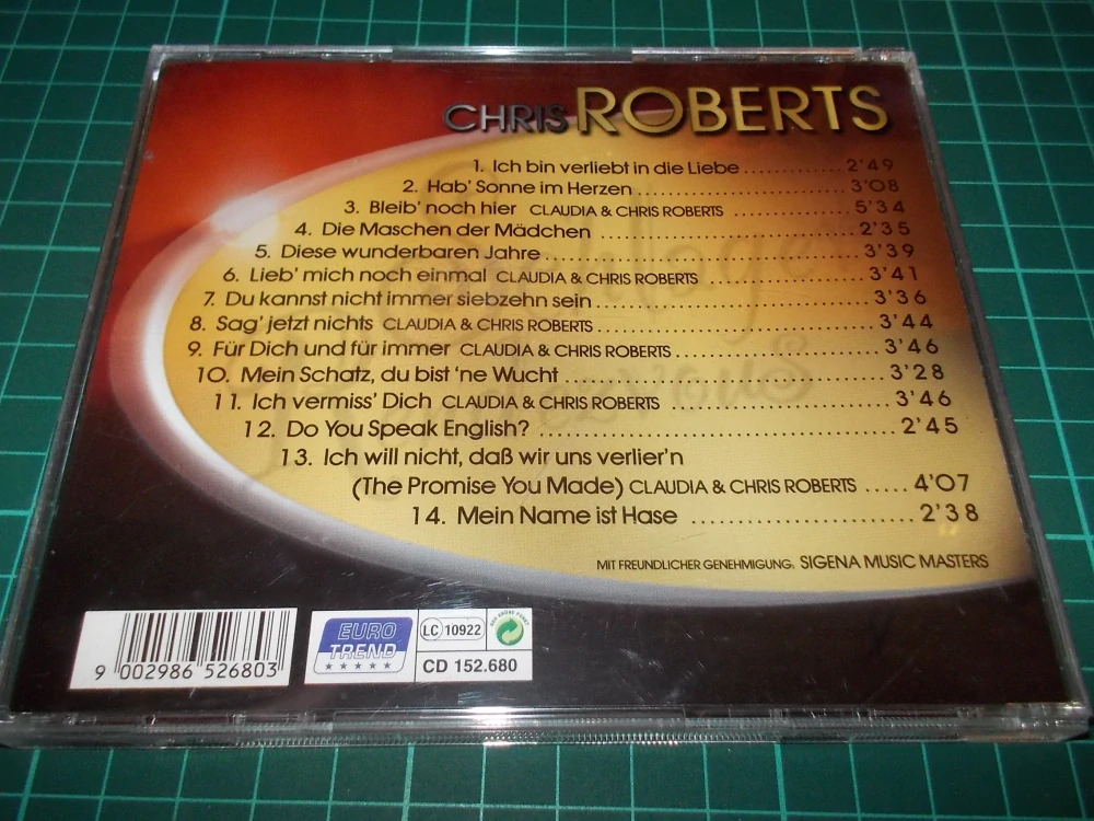 Chris Roberts - Schlager Rendezvous (CD) BAZAR ROZBALENO 