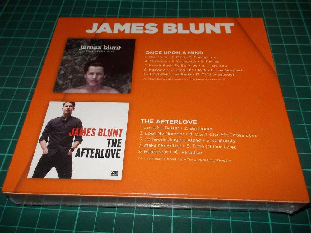 James Blunt - Once Upon A Mind (Ed Speciale France), The Afterlove  (2CD) 