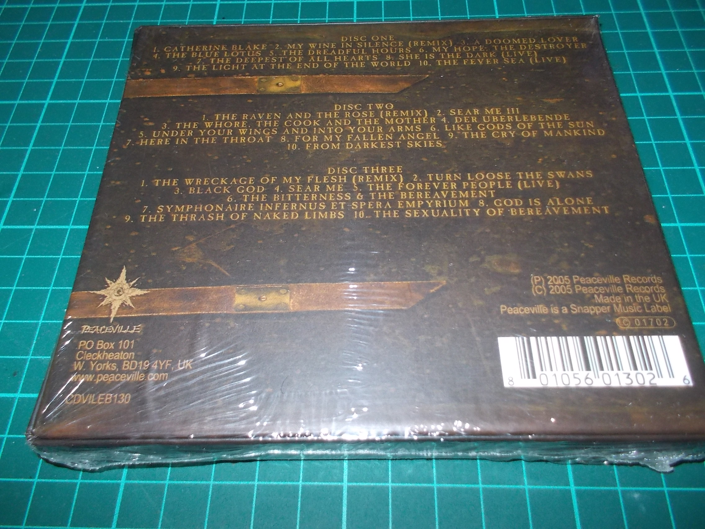 My Dying Bride - Anti-Diluvian Chronicles (3CD BOX)