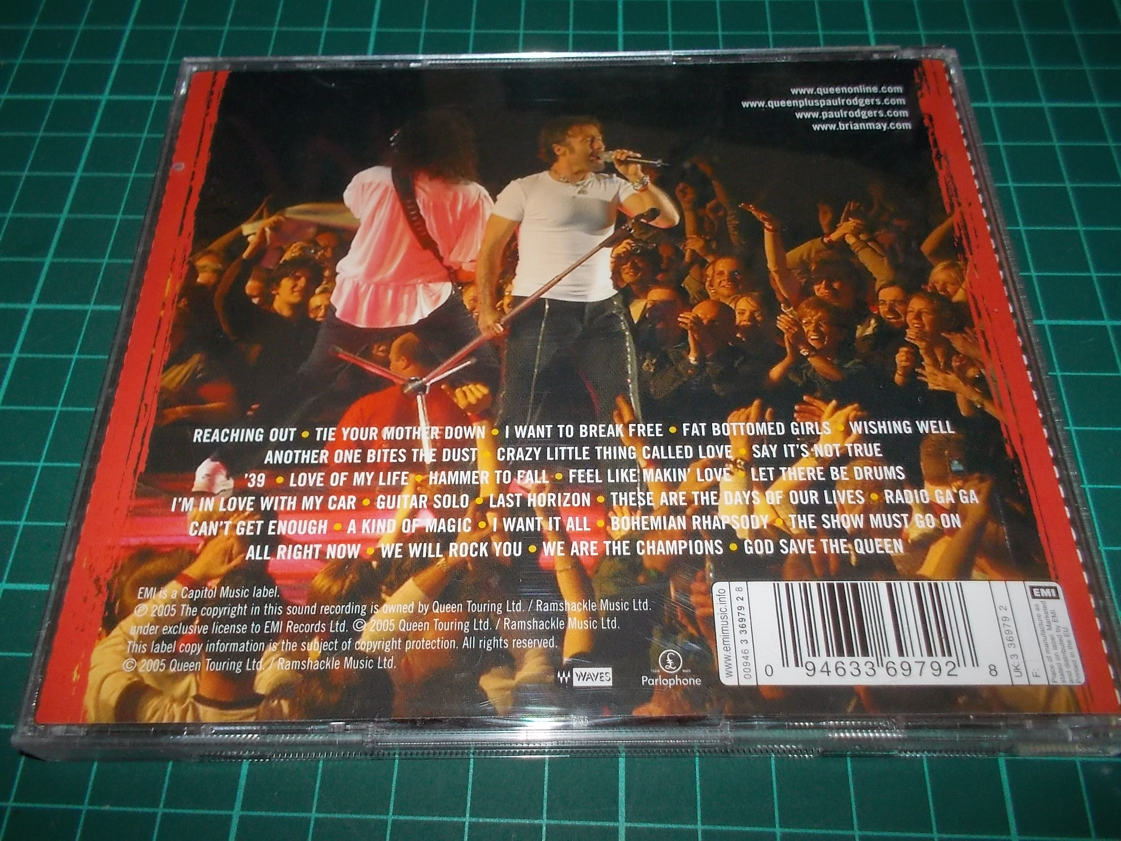 Queen + Paul Rodgers - Return Of The Champions (2CD) BAZAR ROZBALENO 