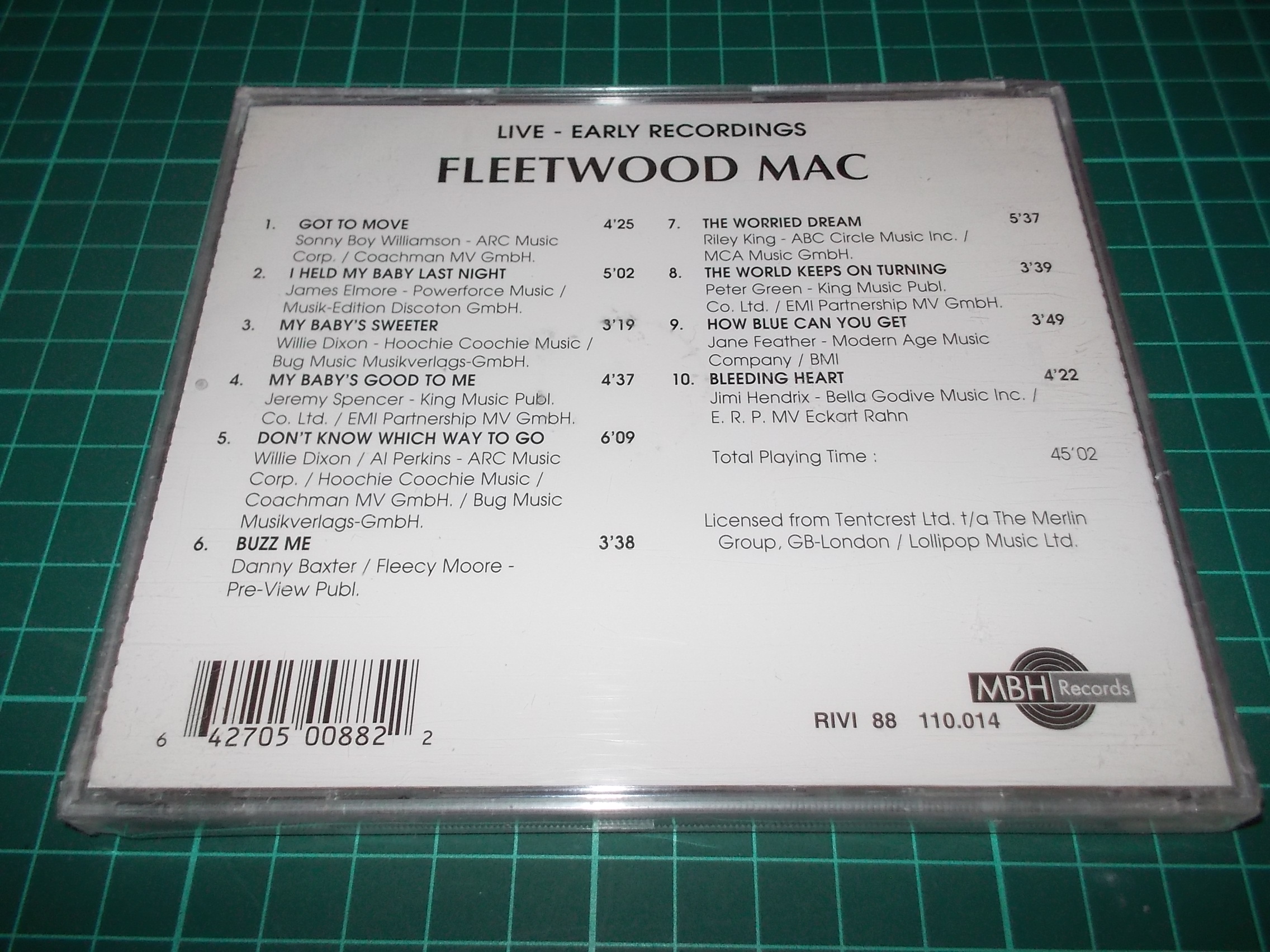 Fleetwood Mac - Live / Early Recordings (CD)