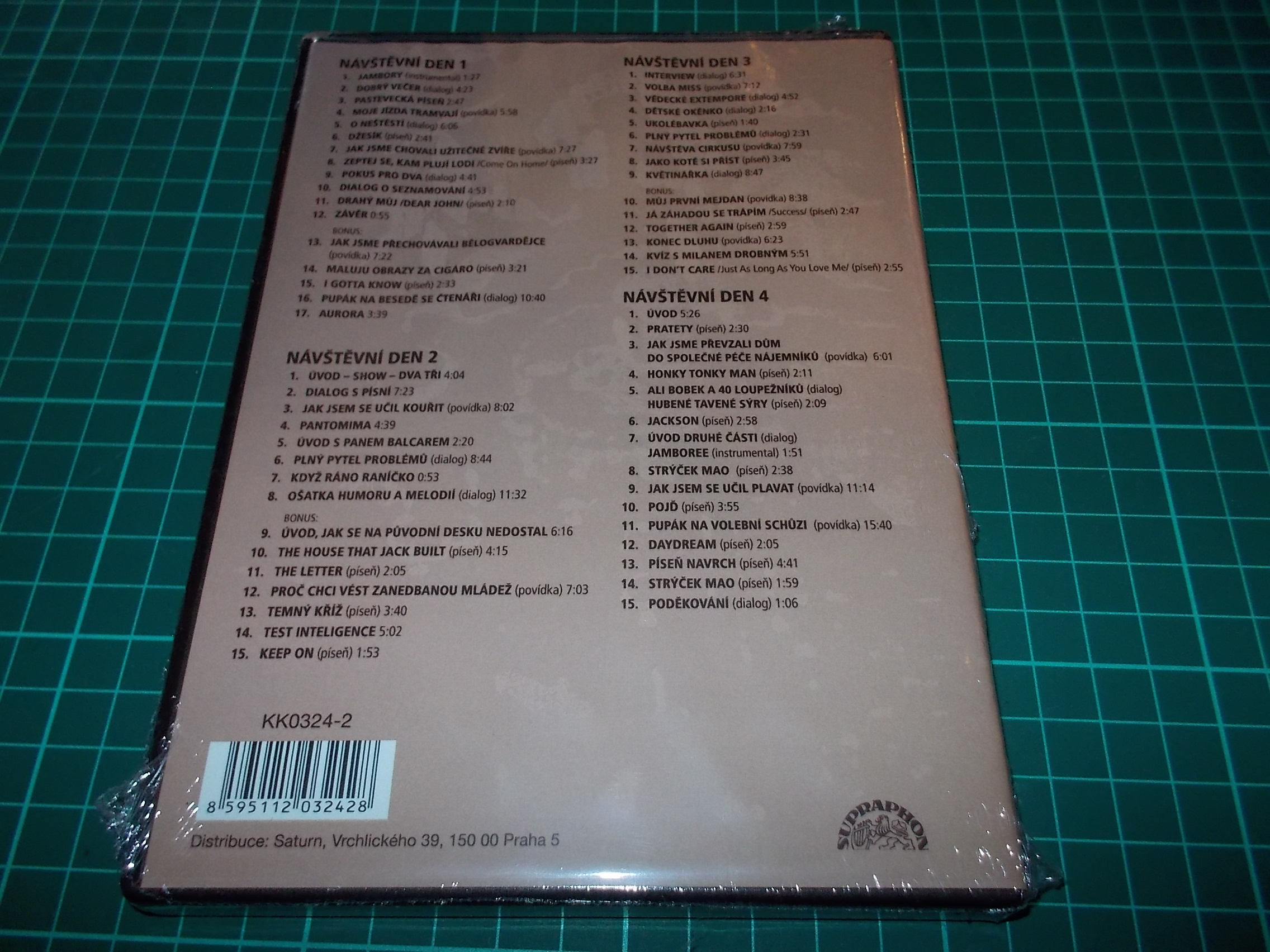 Šimek/Grossmann - Návštěvní den 1-4 (4CD)