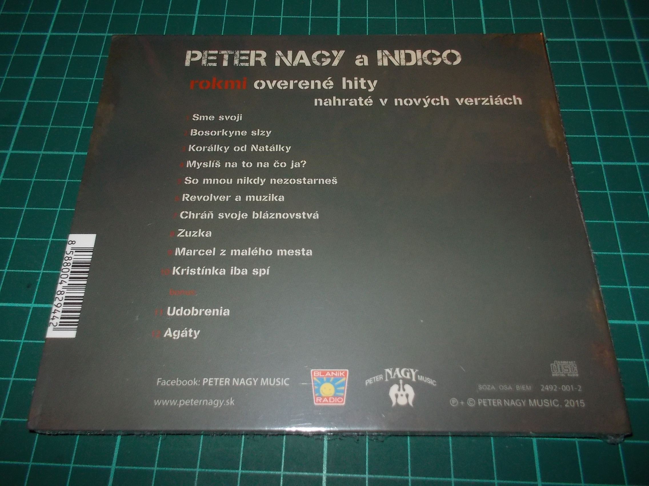 Peter Nagy - ROCKmi overené (CD) Digipack