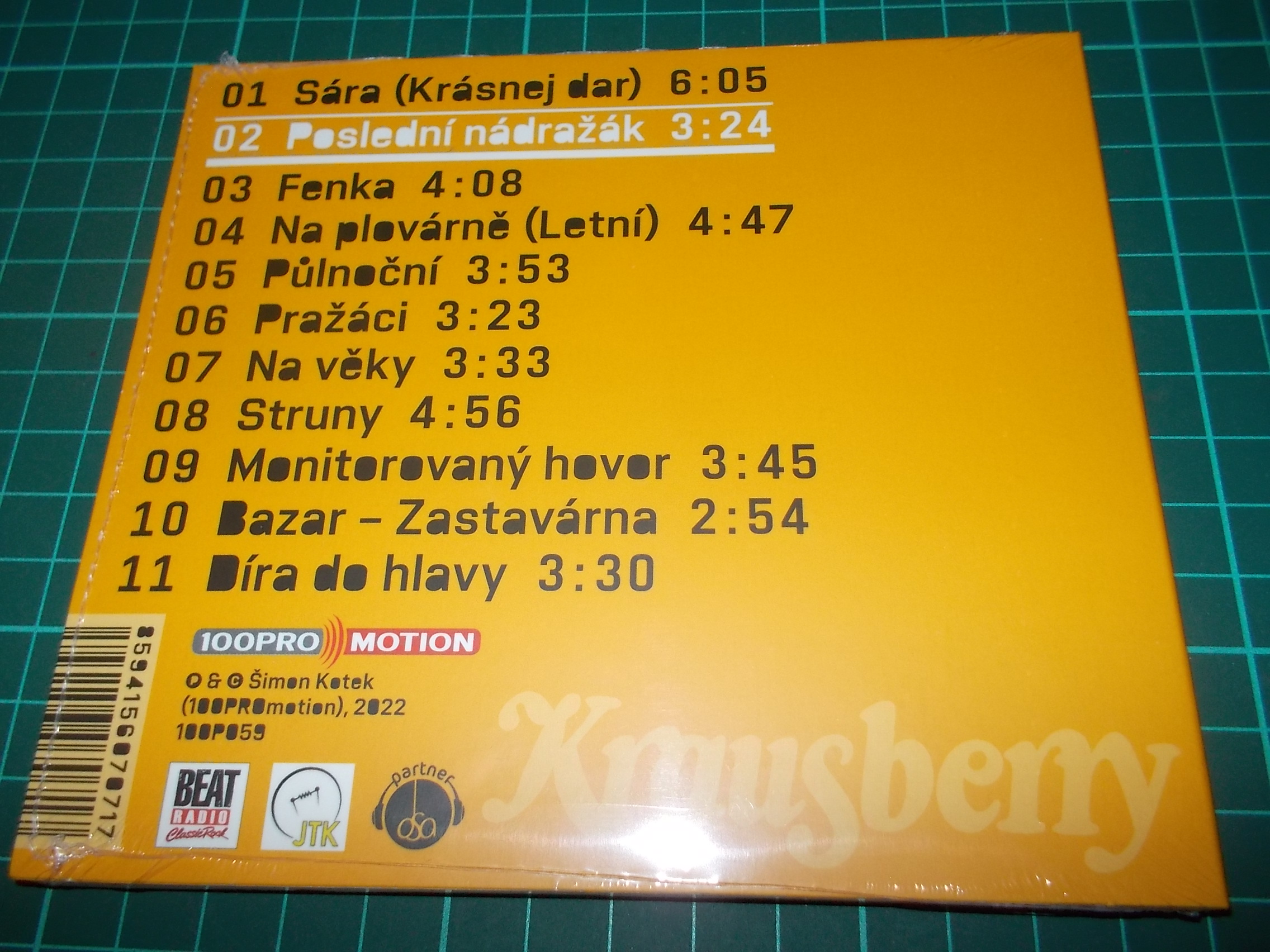 Krausberry - Poslední nádražák (CD) Digipack