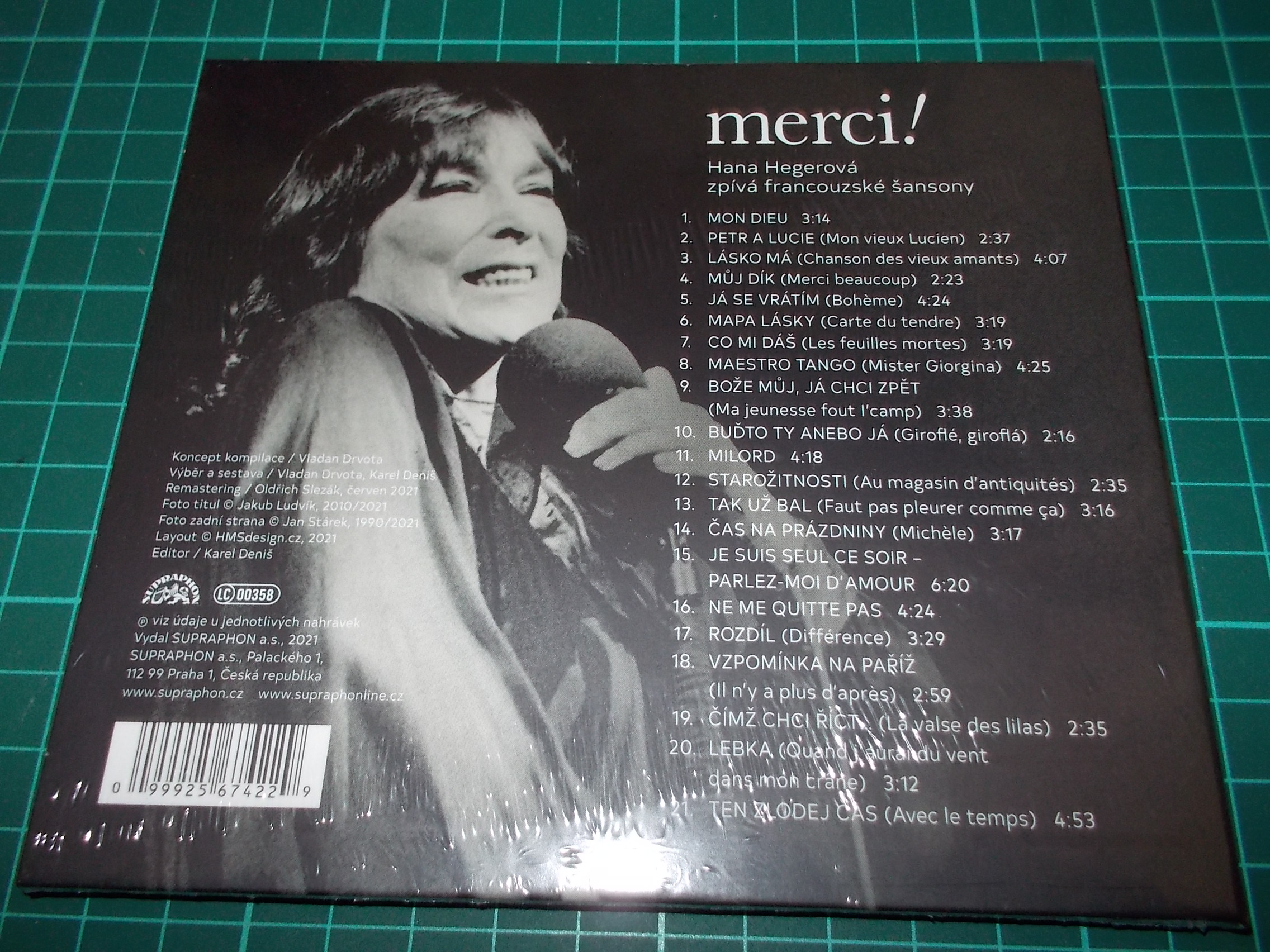 Hana Hegerová - Merci! (CD) Digipack