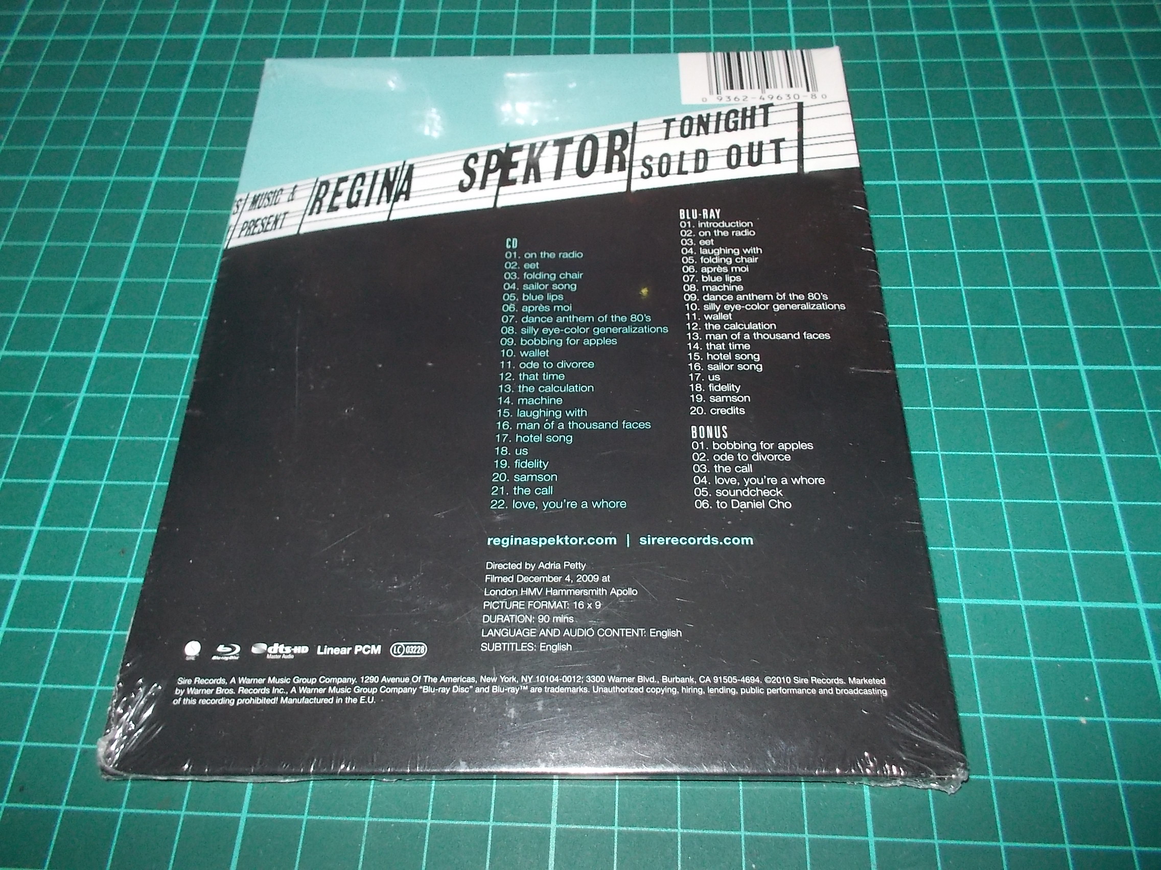 Regina Spektor - Live In London (CD/Blu-Ray)