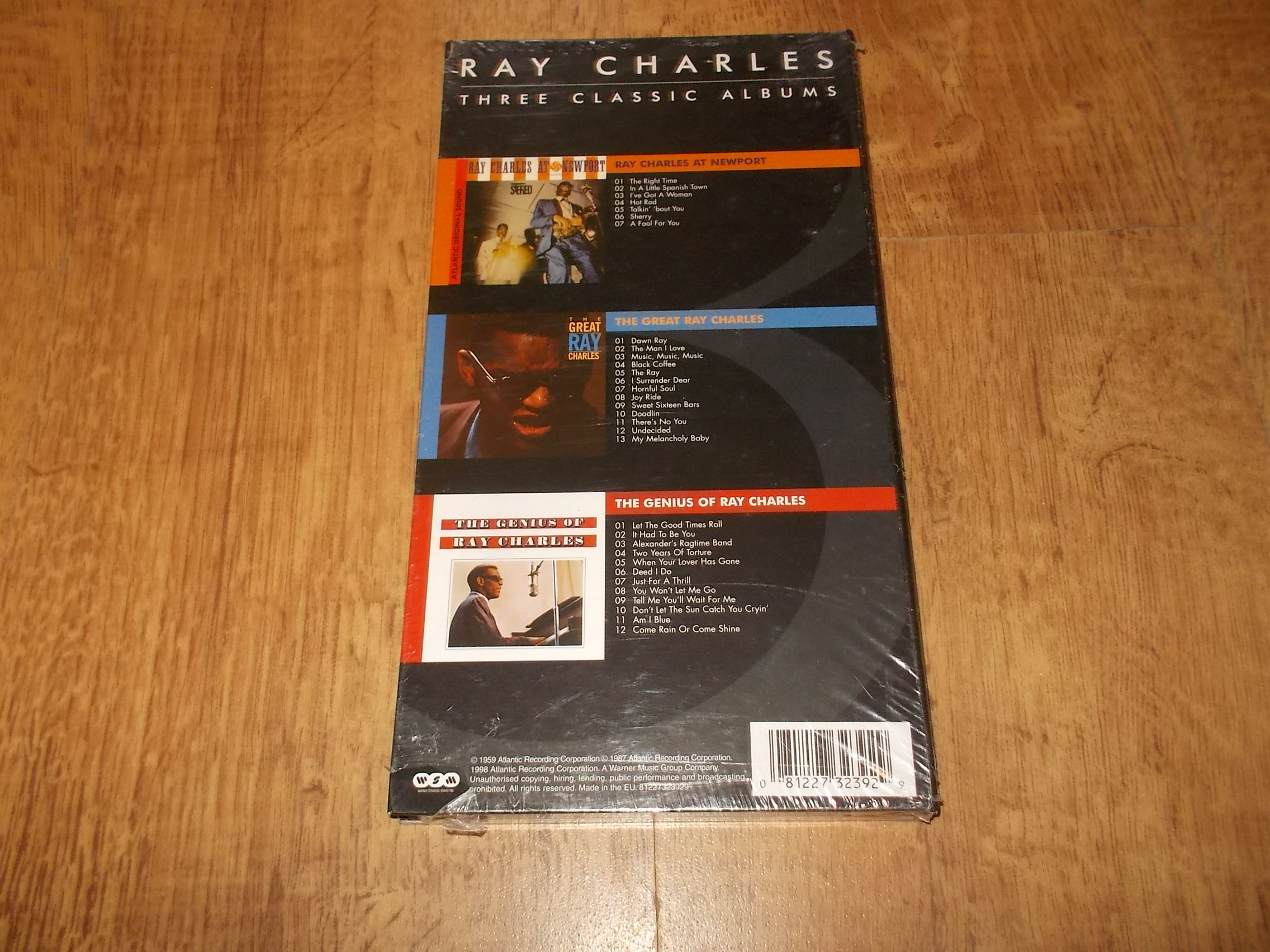 Ray Charles - Trilogy: Three Classic Albums (3 CD) LONG BOX