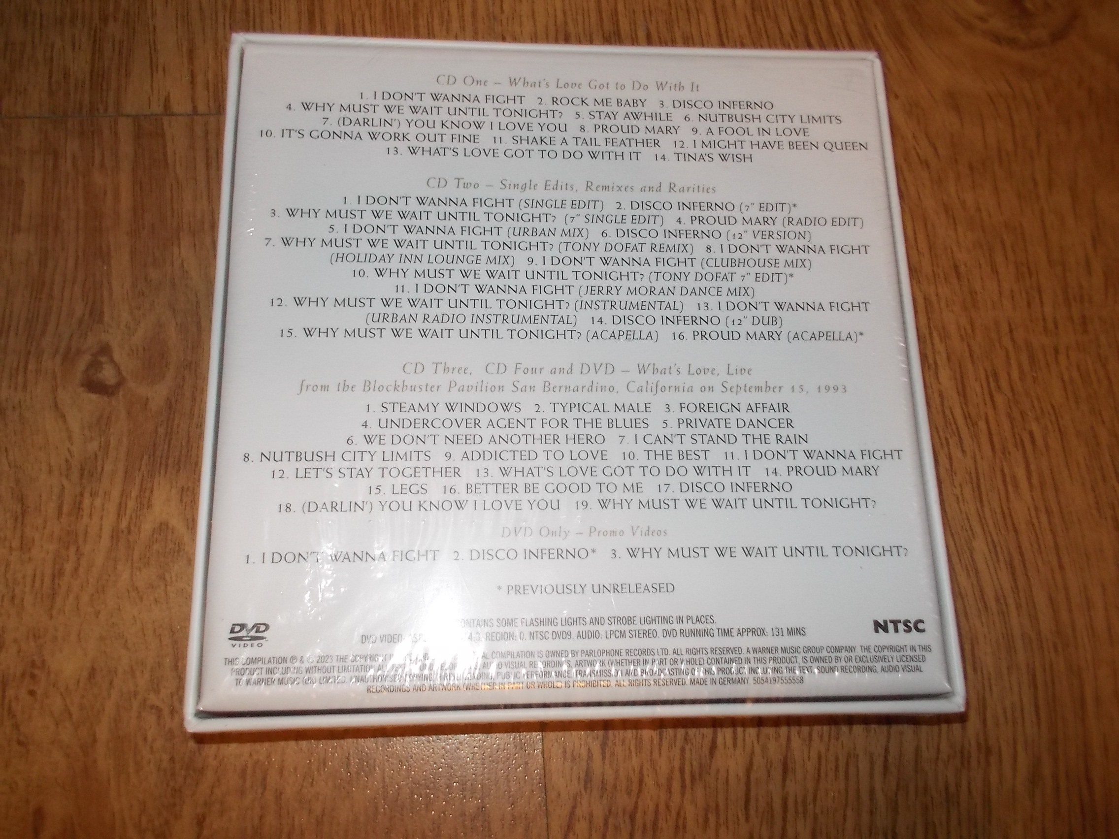Tina Turner - Tina - What's Love Got To Do With It (4 CD + DVD) Box-Set, Deluxe Edition