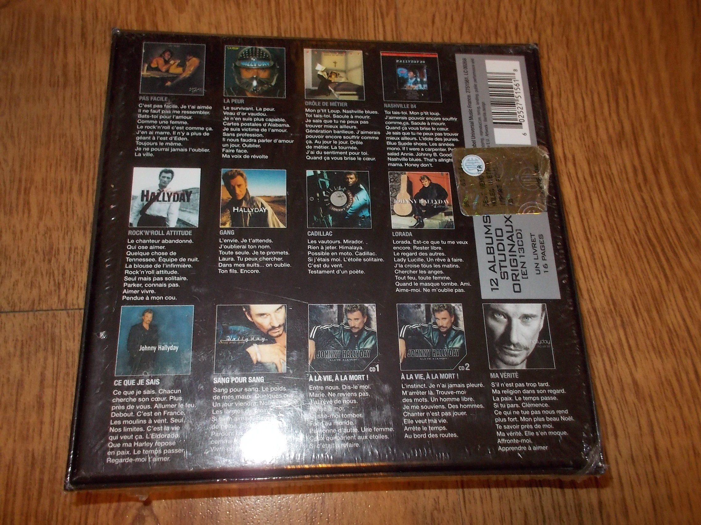 Johnny Hallyday - L'essentiel Des Albums Studio Vol. II (1981 - 2005) (13 CD BOX)