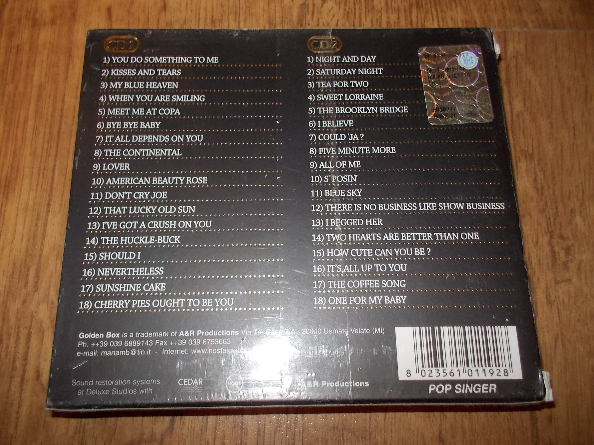 Frank Sinatra - Only Original Hits (2 CD BOX)