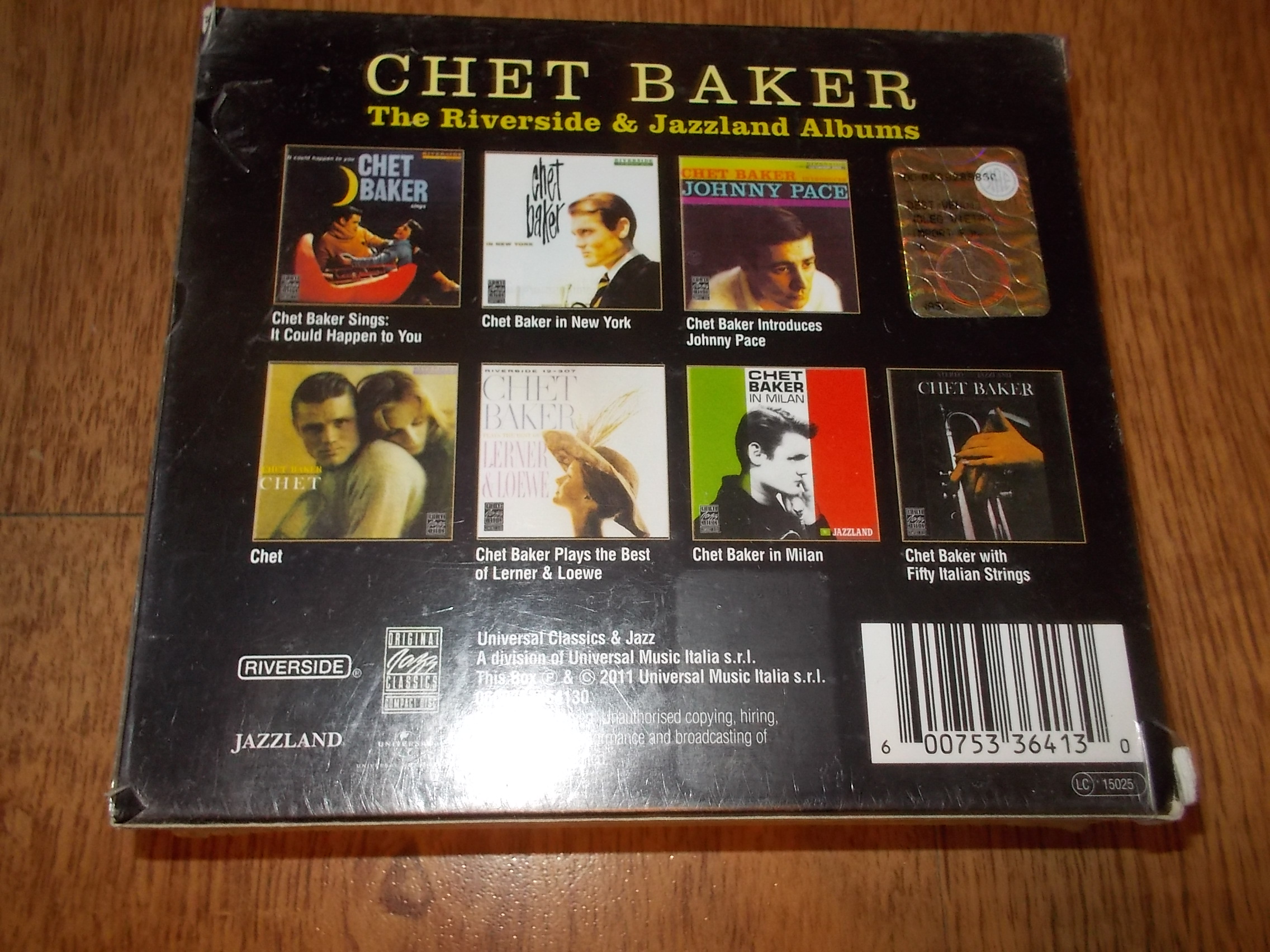 Chet Baker - The Riverside & Jazzland Albums (7 CD BOX)