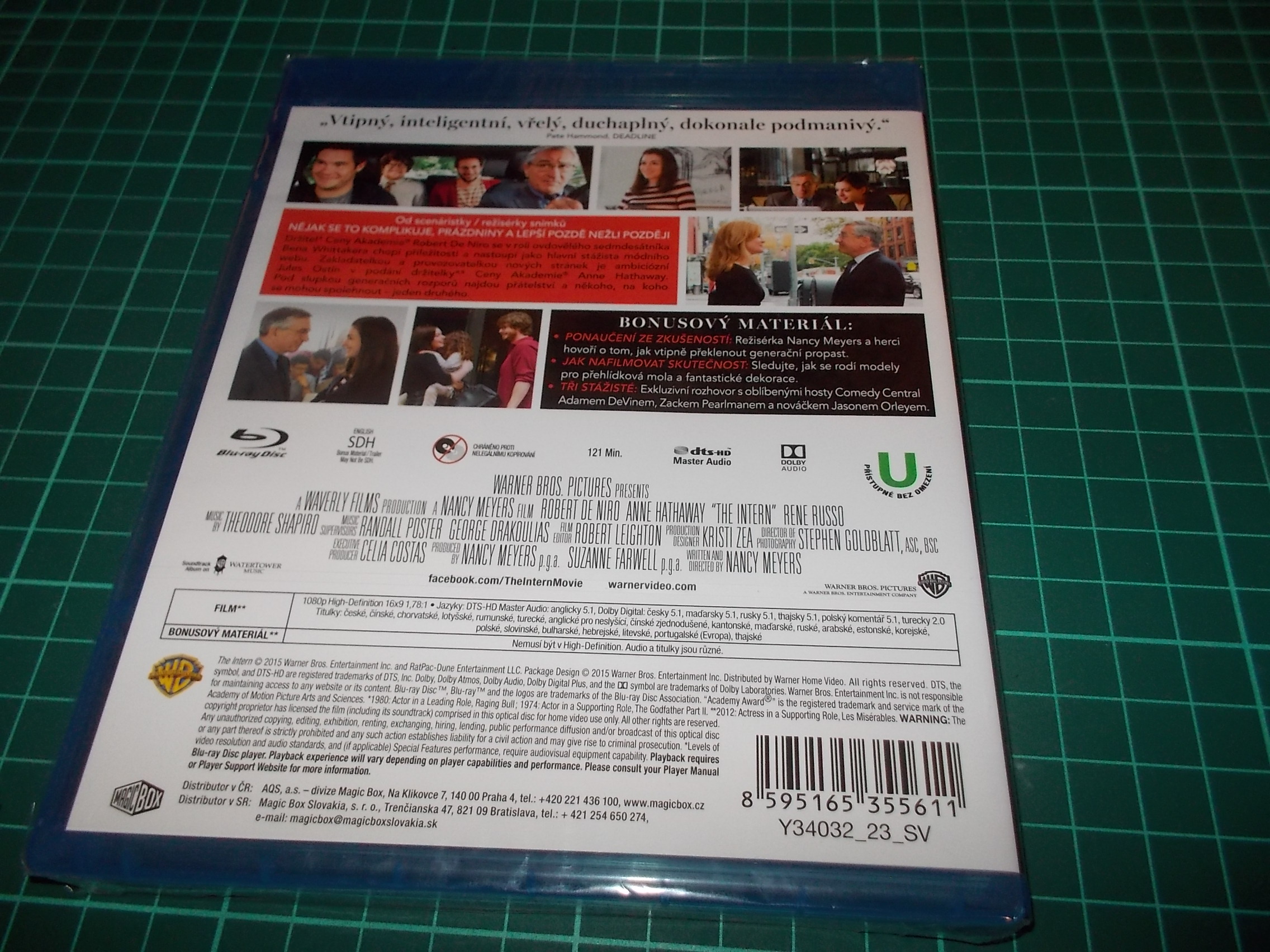 Stážista (Blu-ray)