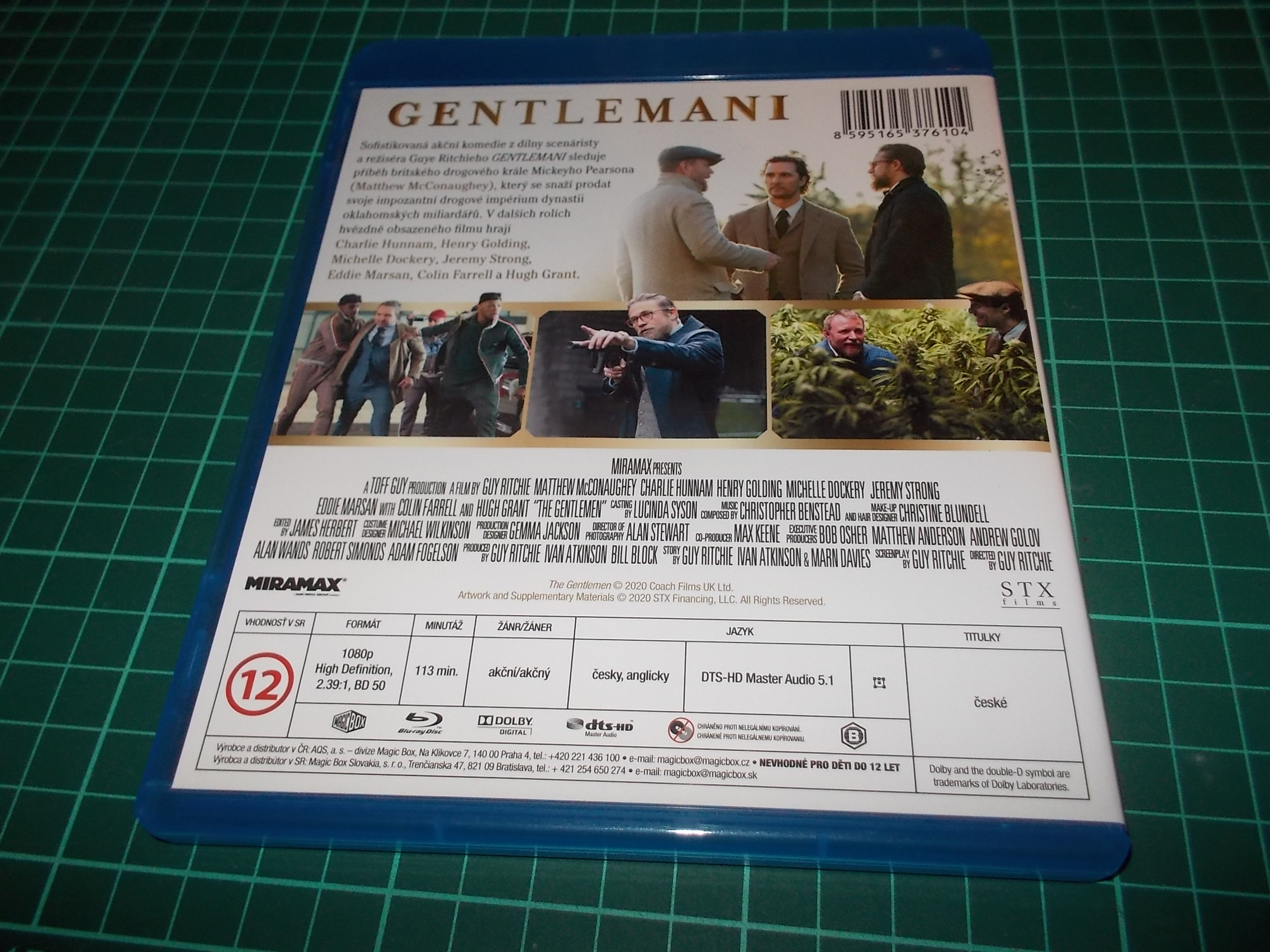 Gentlemani (Blu-ray) BAZAR ROZBALENO