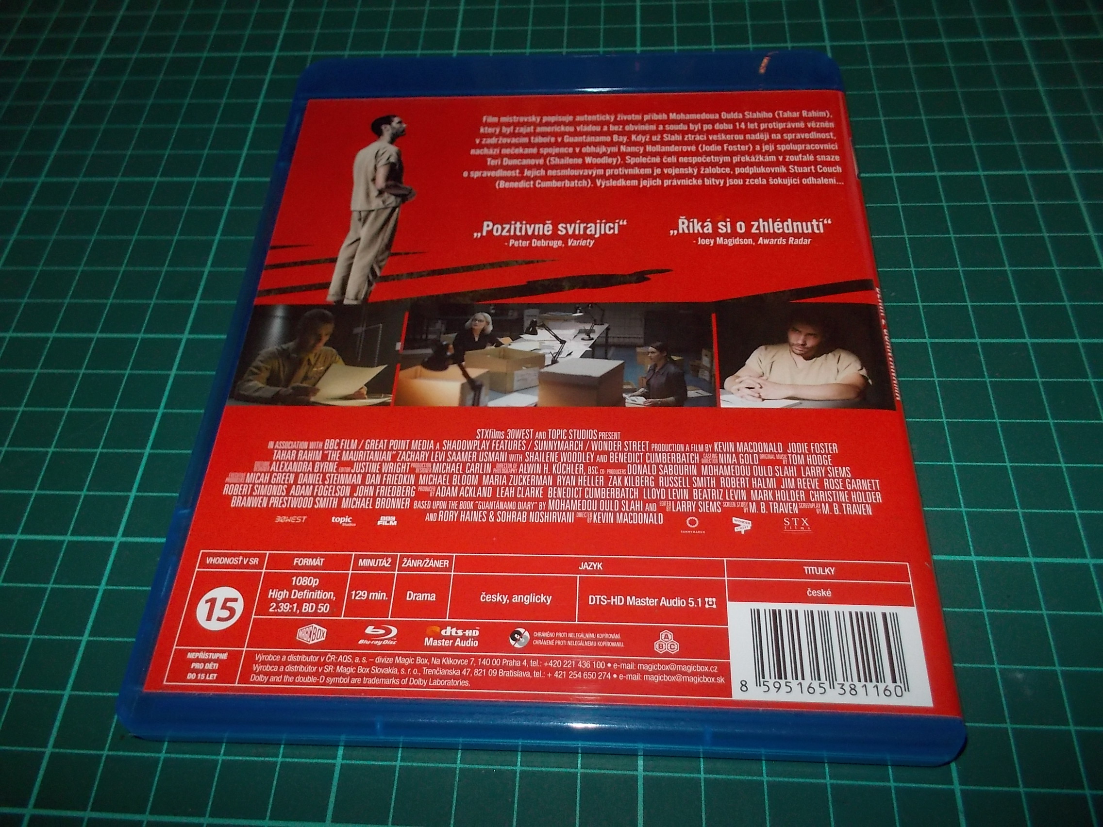 Mauritánec: Deník z Guantánama (Blu-ray) BAZAR ROZBALENO 