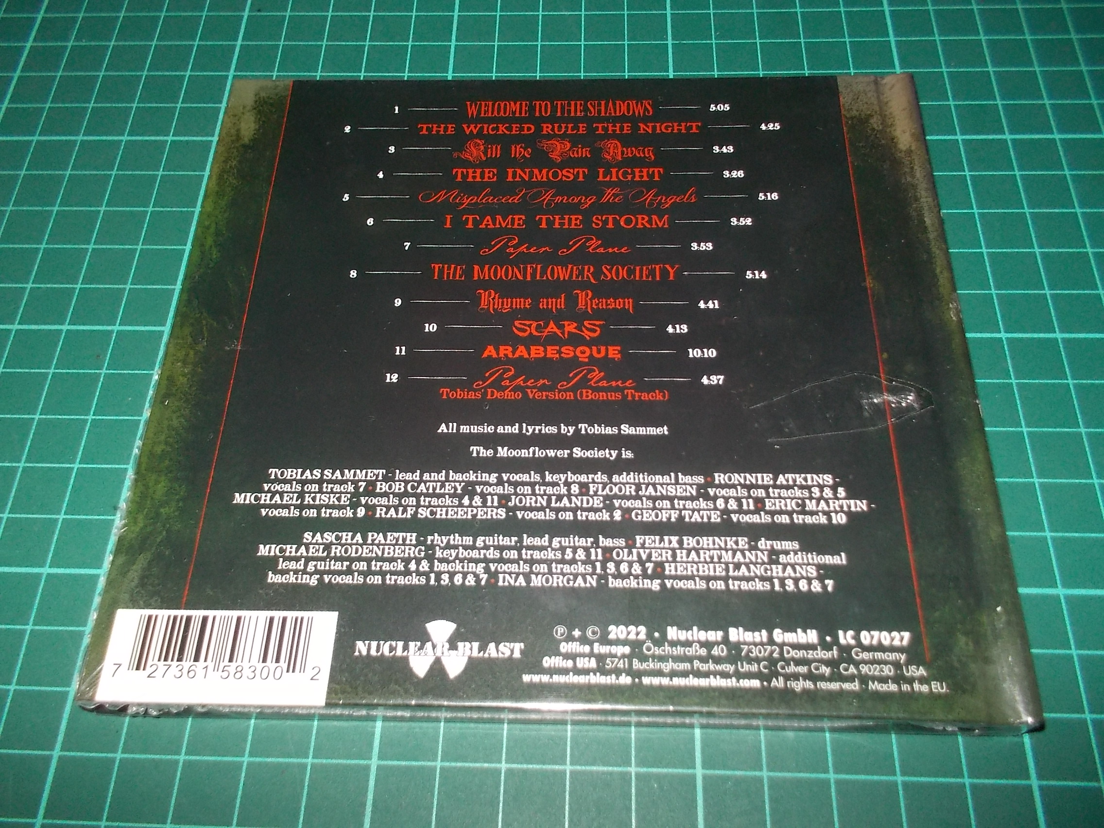 Avantasia - A Paranormal Evening With The Moonflower Society (CD) Digibook LIMITED EDITION