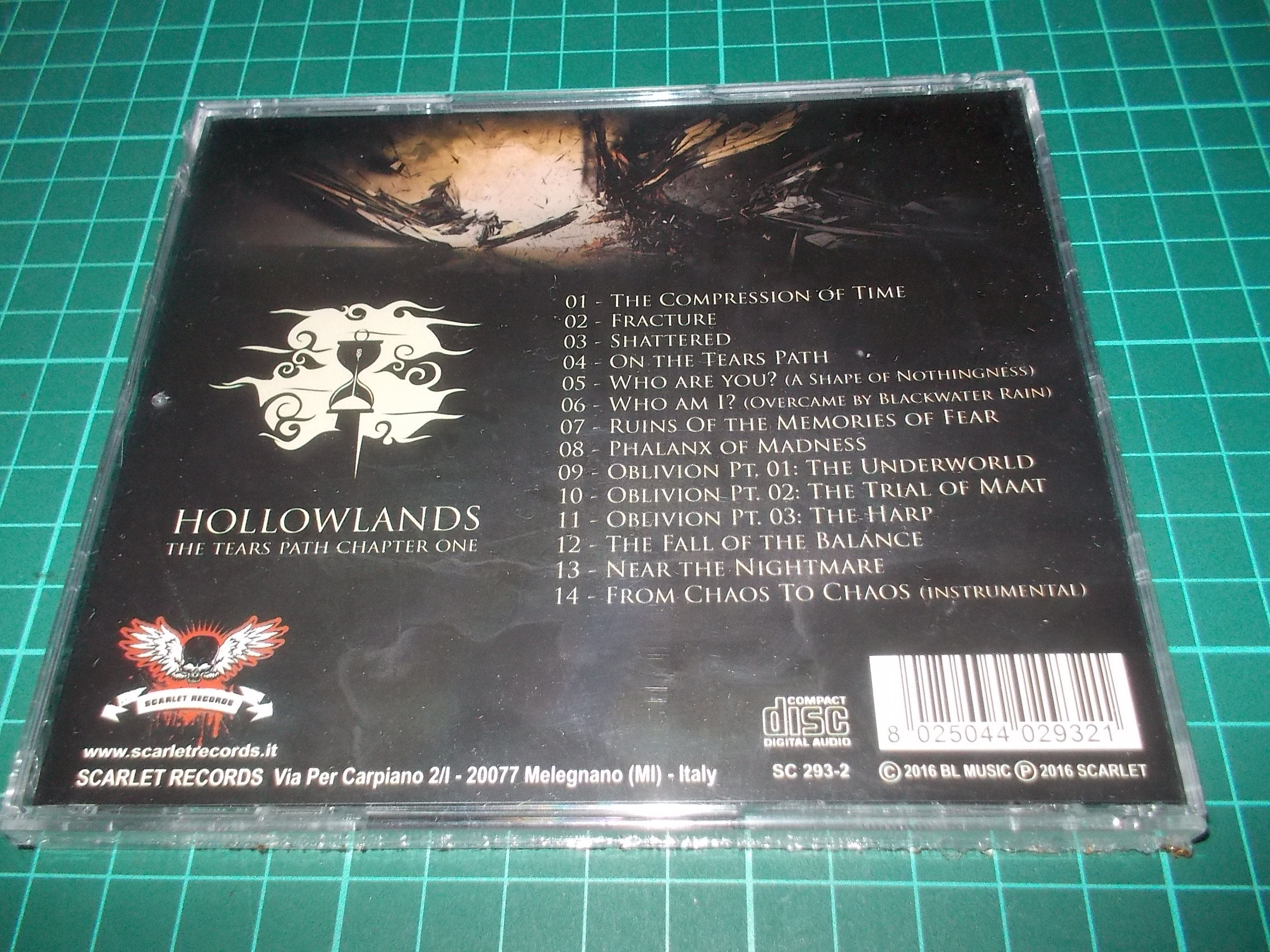 Chronos Zero - Hollowlands (CD)