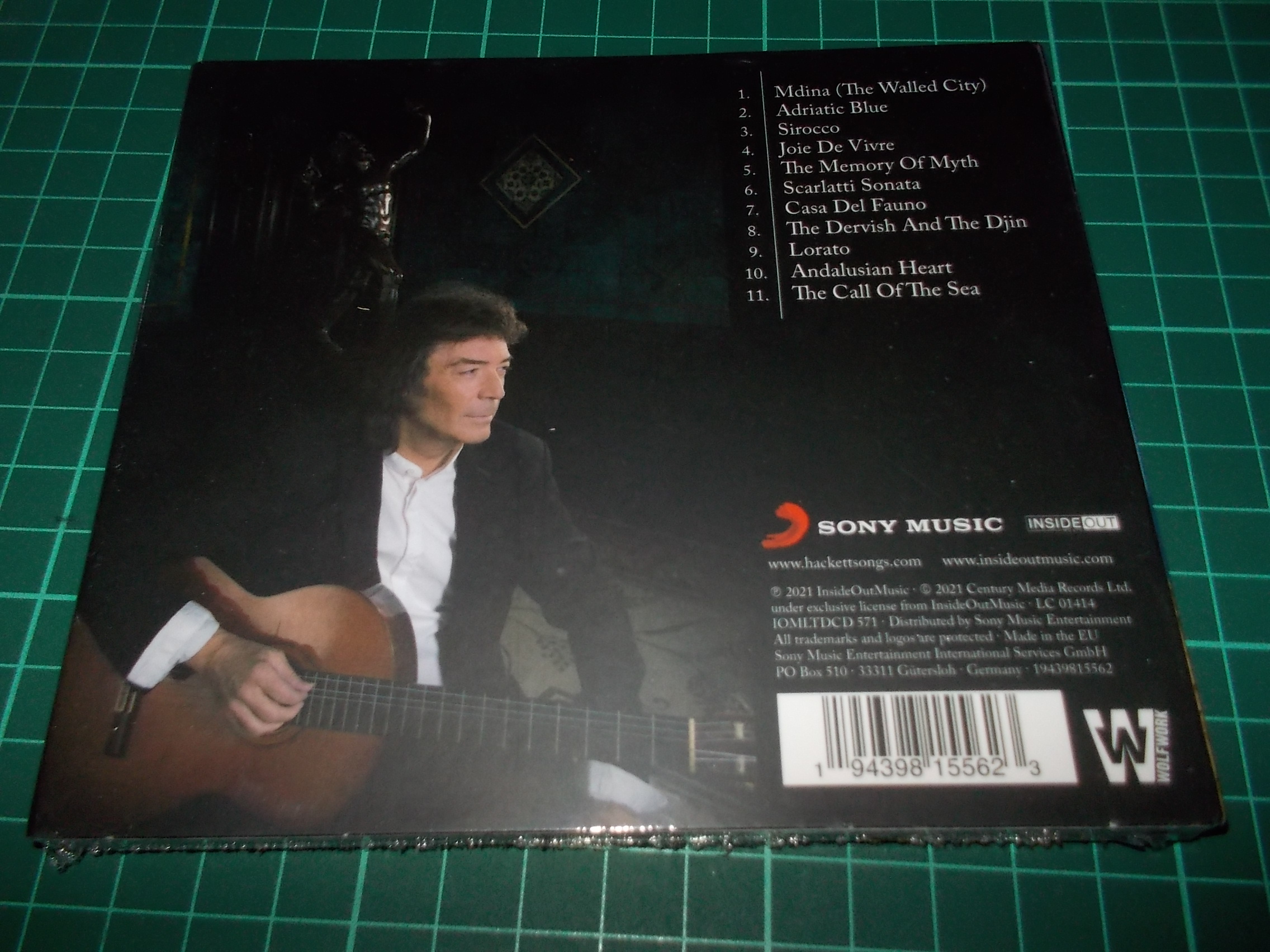 Steve Hackett - Under a Mediterranean Sky (CD) Digipack