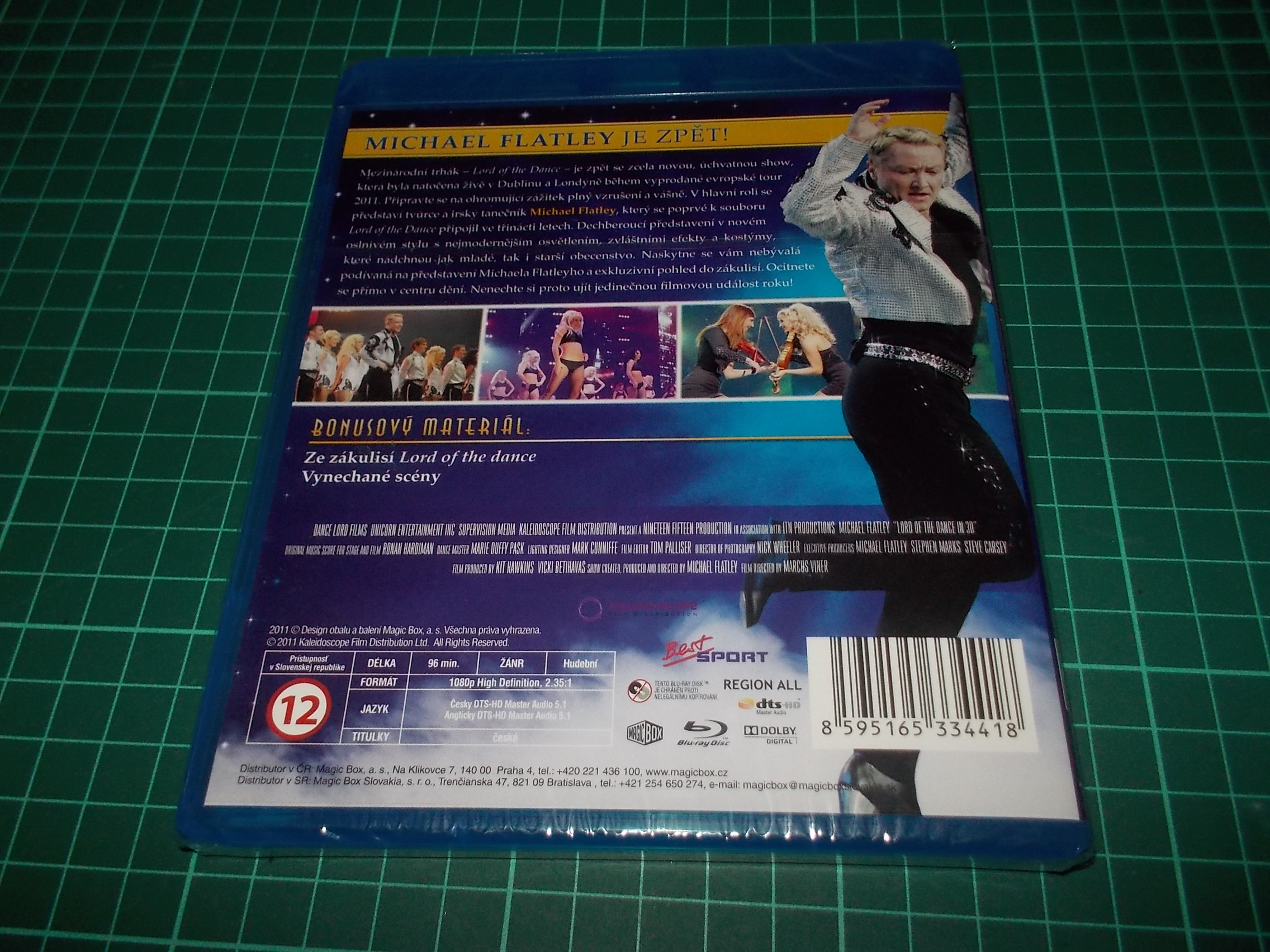 Lord of the Dance (Blu-ray) 2D + 3D- BLU-RAY 3D + 2D VERZE