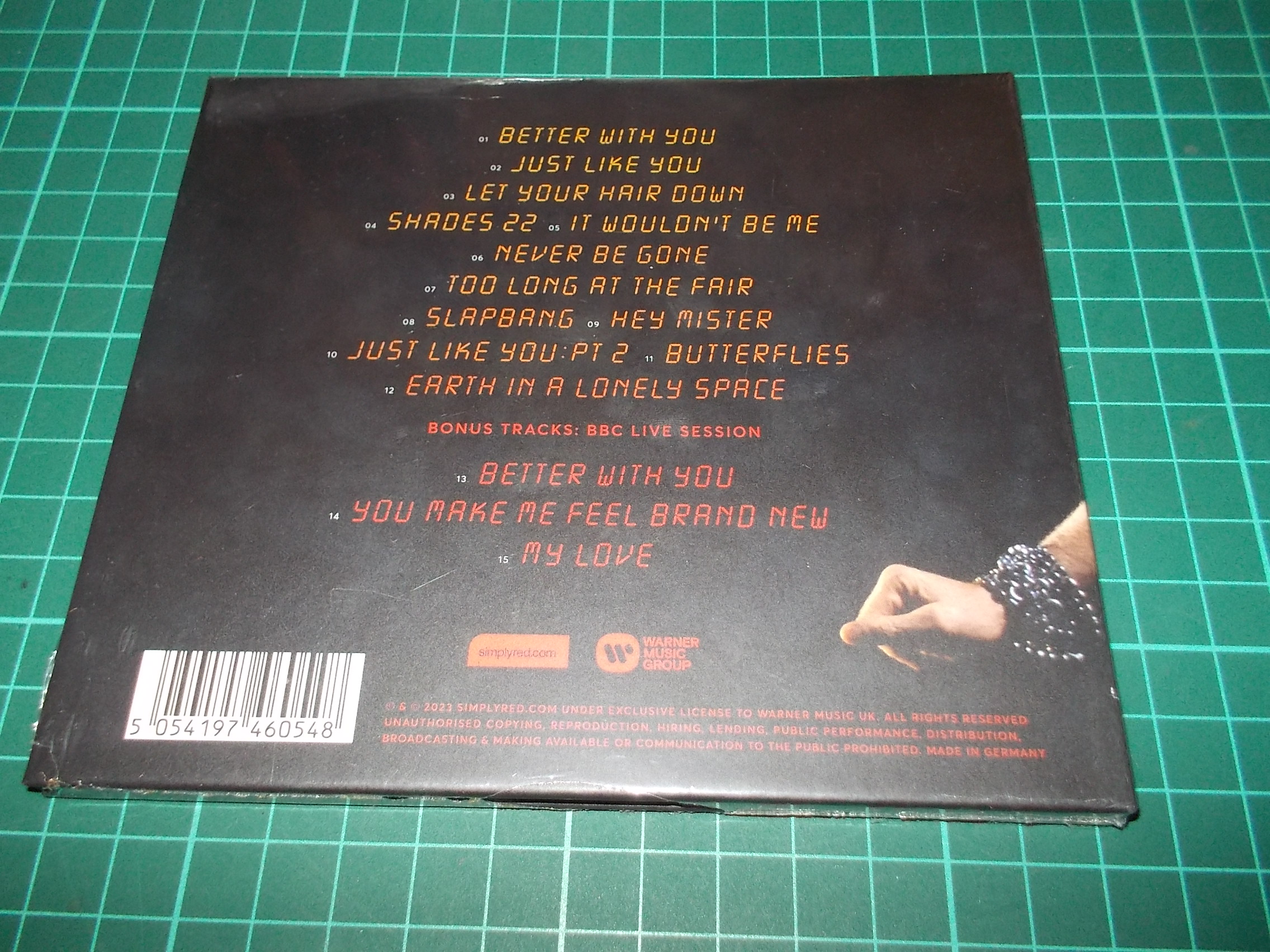 Simply Red - Time (CD) Mediabook