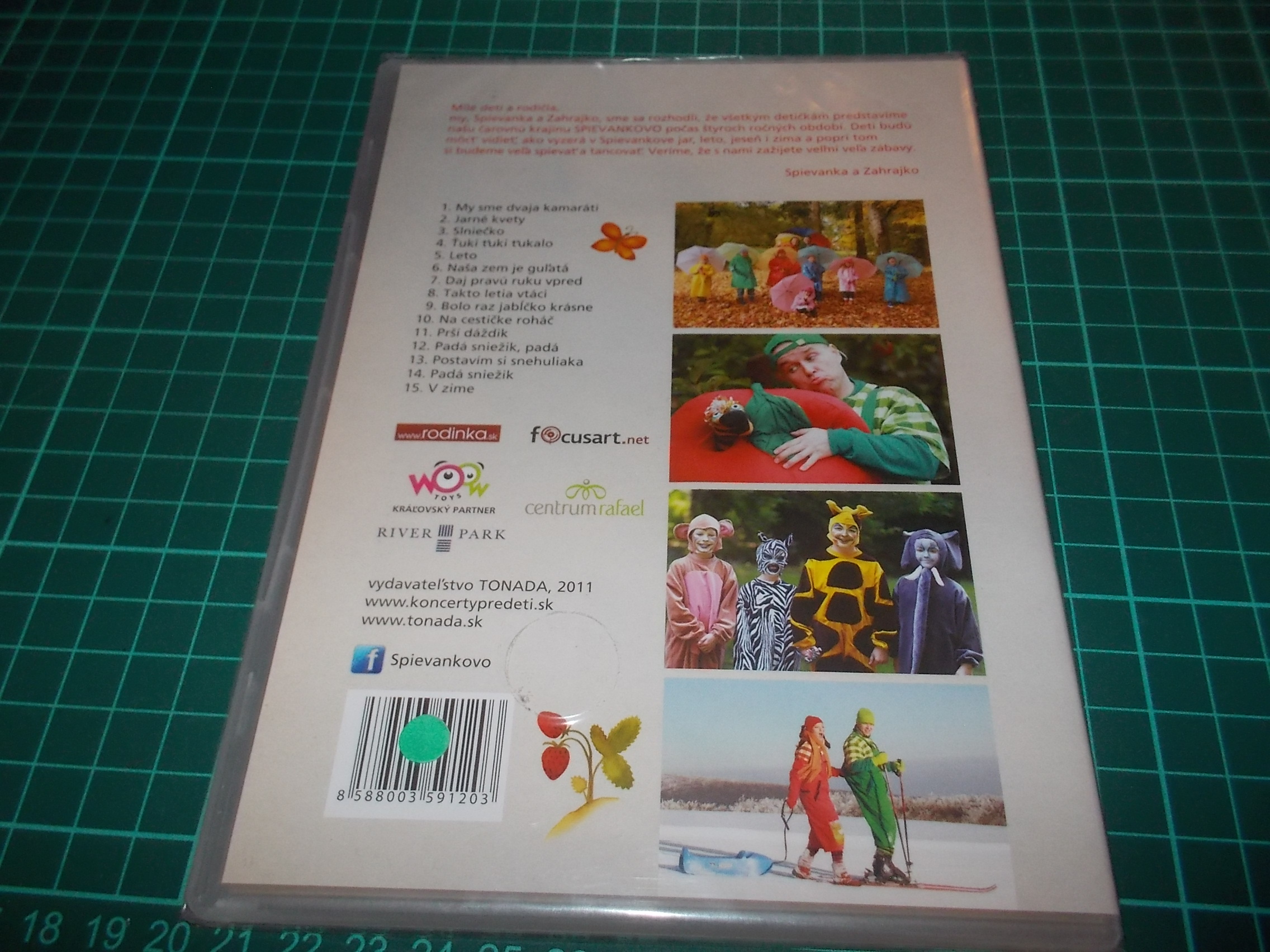 Podhradská Mária a Richard Čana: Spievankovo 2 (DVD) Slim