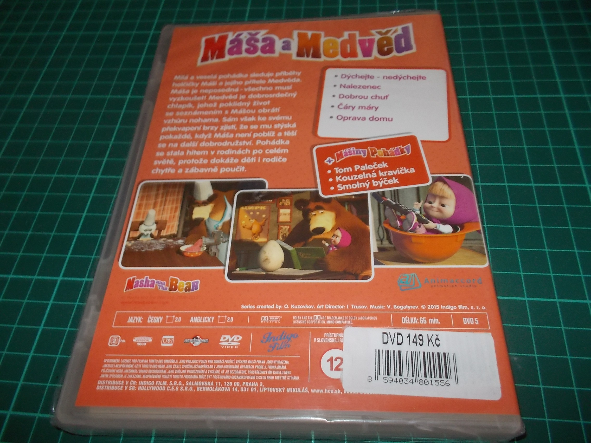 Máša a Medvěd 4: Dýchejte - nedýchejte (DVD)