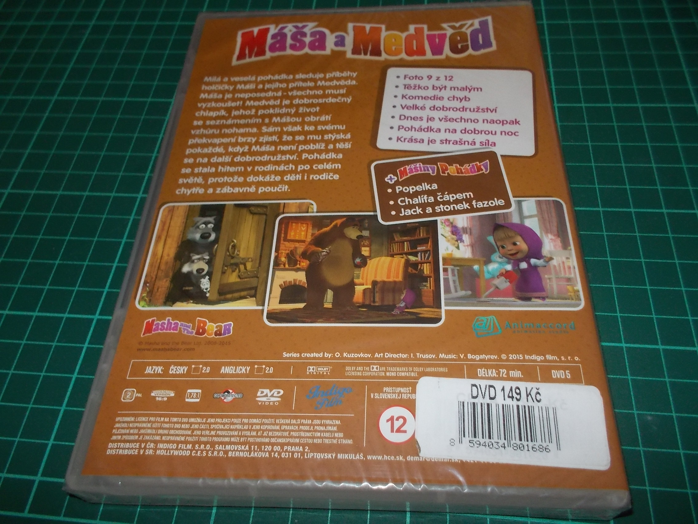 Máša a Medvěd 6: Velké dobrodružství (DVD)