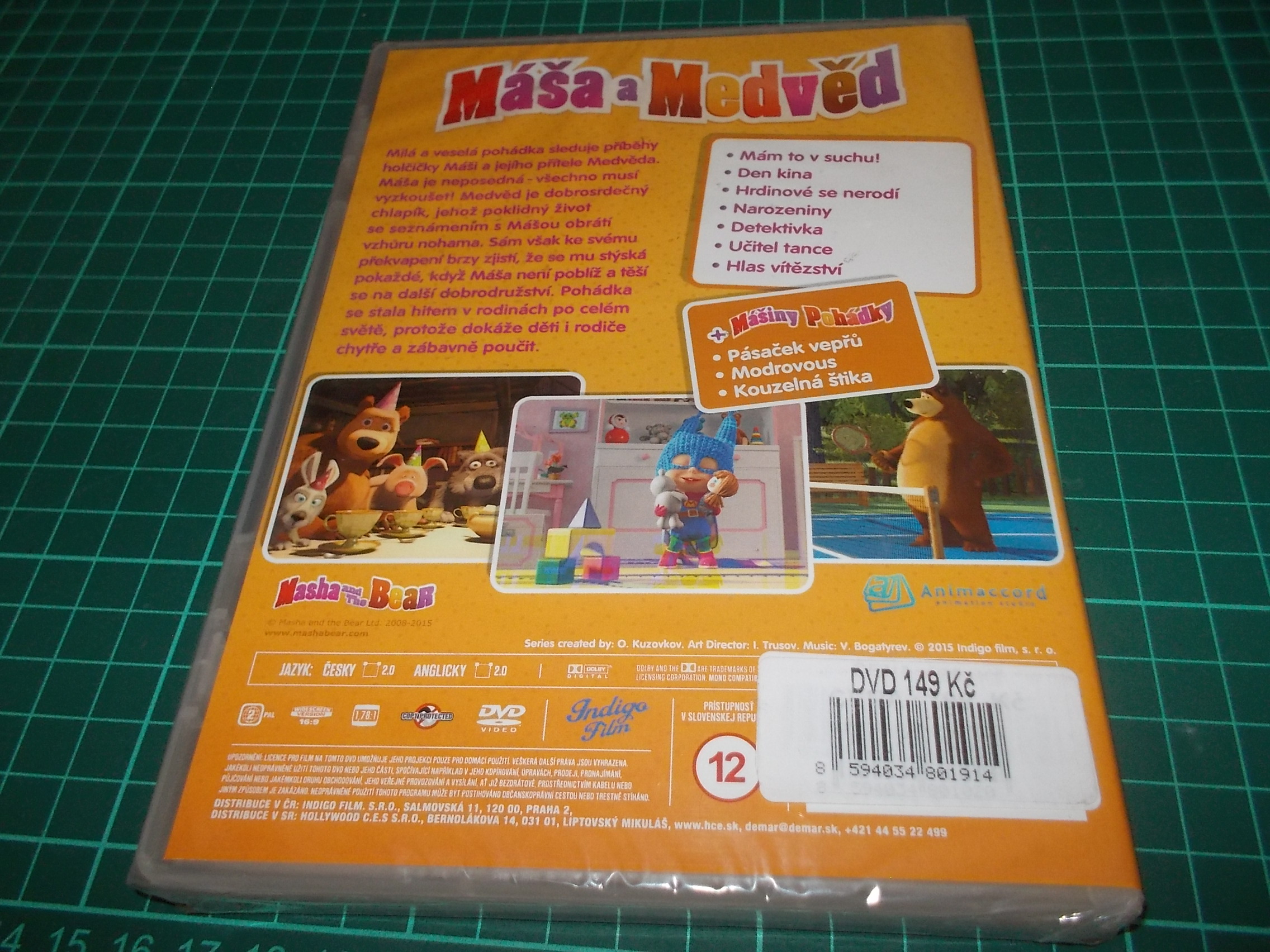 Máša a Medvěd 7: Detektivka (DVD)
