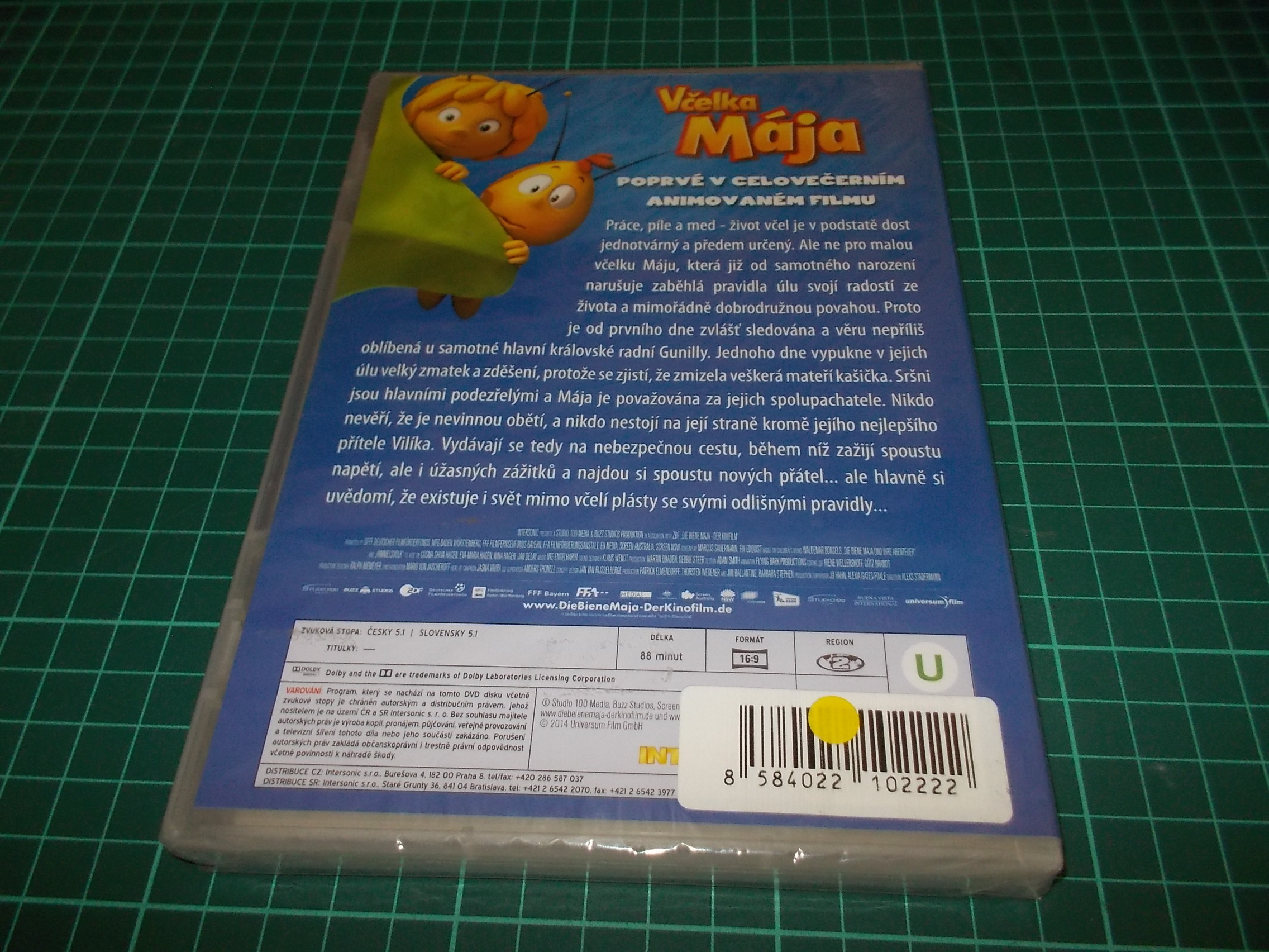 Včelka Mája ve filmu (DVD)