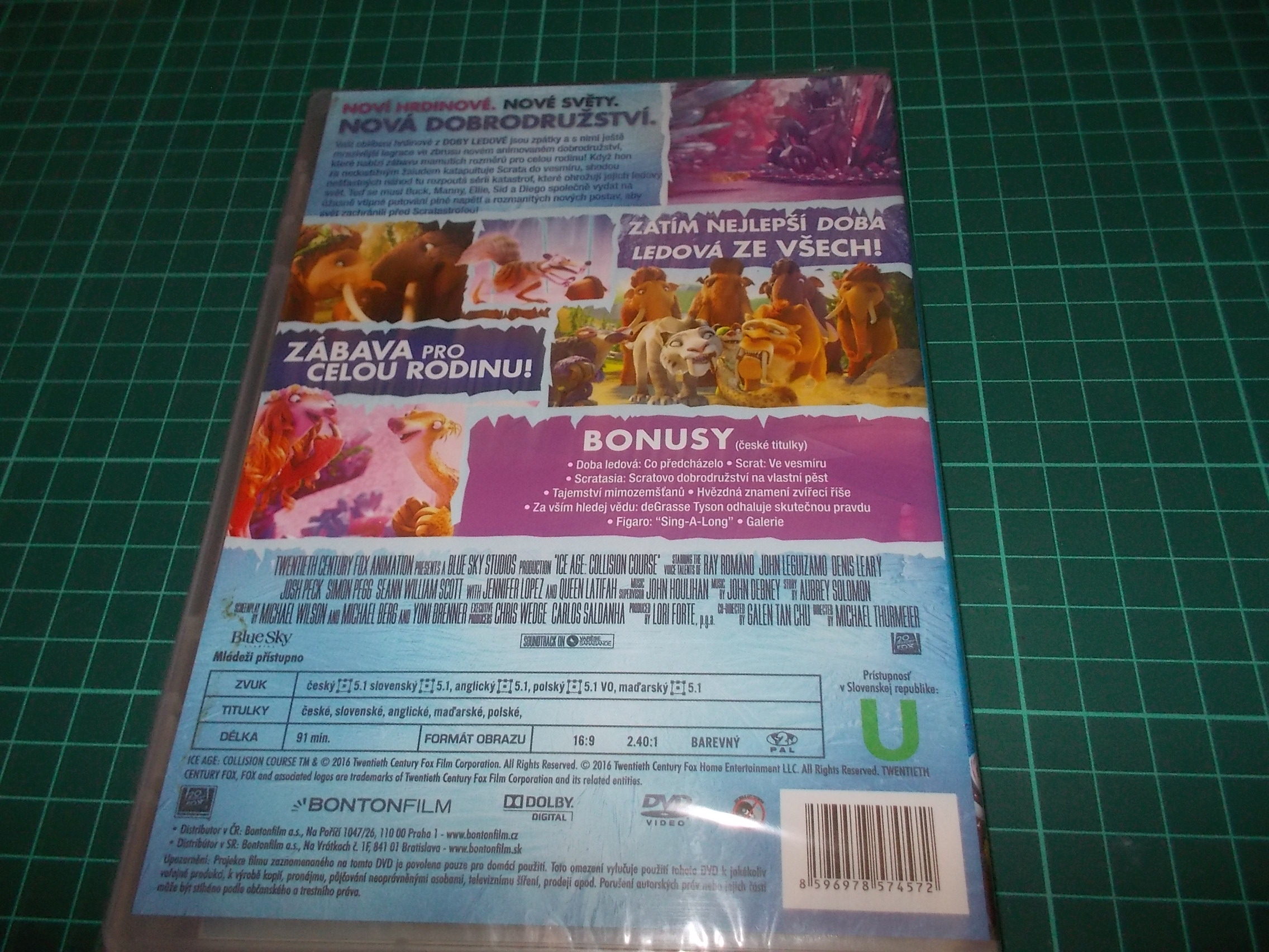 Doba ledová 5: Mamutí drcnutí (DVD)
