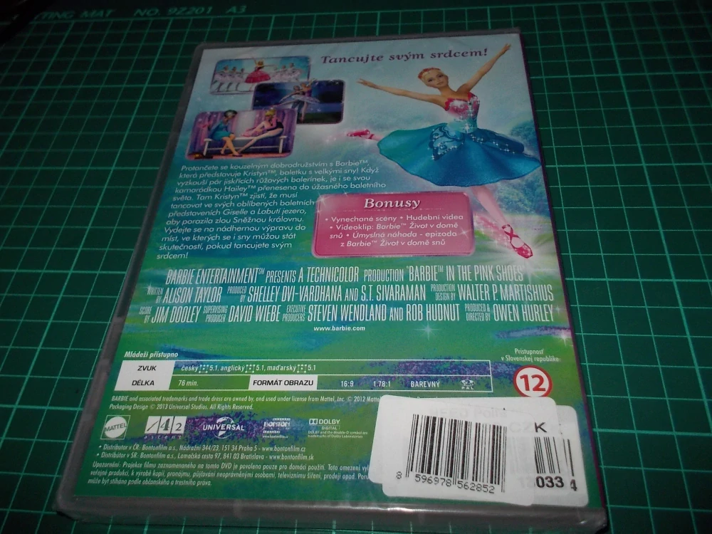 Barbie a Růžové balerínky (DVD)