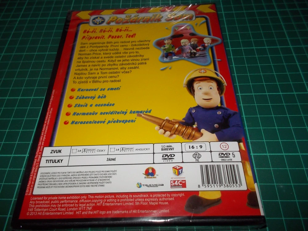 Požárník Sam - Zábavný běh (DVD)