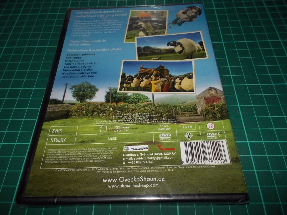 Ovečka Shaun - Skotačení jehňátek (DVD) Slim 