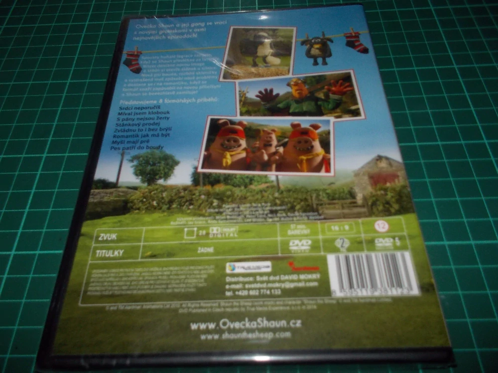 Ovečka Shaun - Srdci neporučíš (DVD) Slim