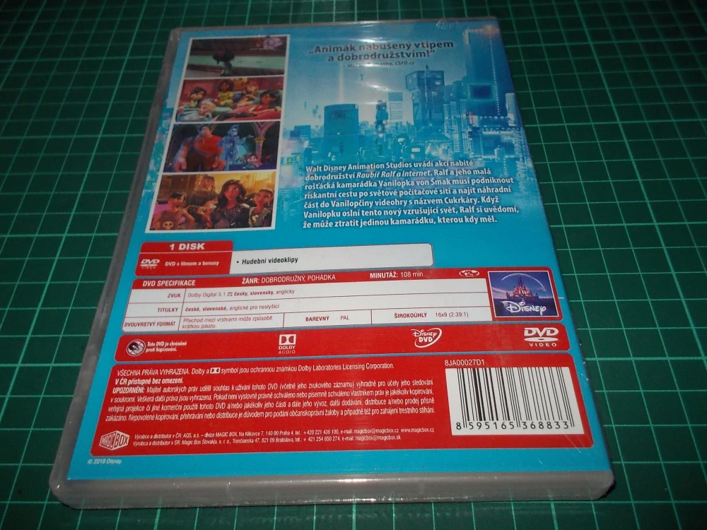 Raubíř Ralf a internet (DVD)