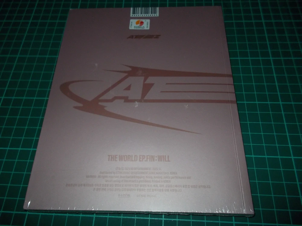 Ateez - The World Ep. Fin Will (CD+Photobook)