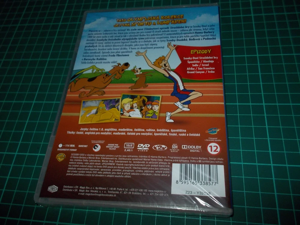 Scooby-Doo - Strašidelné hry (DVD)