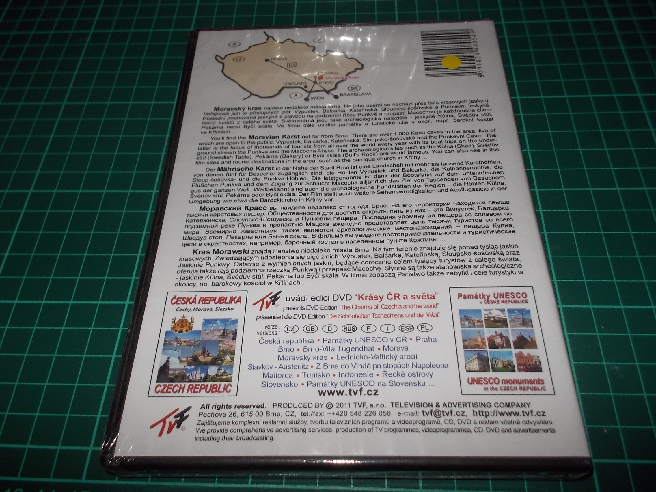 MORAVSKÝ KRAS - The Moravian Karst (DVD)